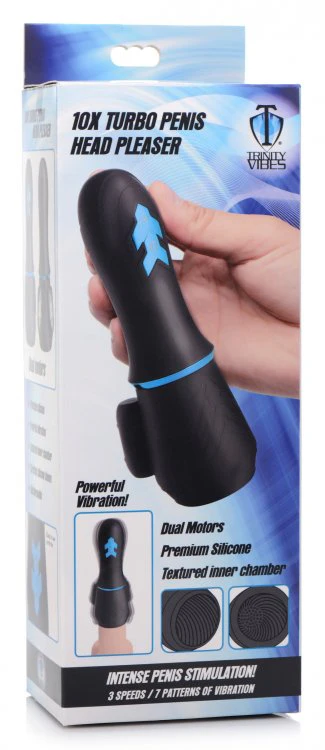 10X Turbo Silicone Penis Head Pleaser - Image 10