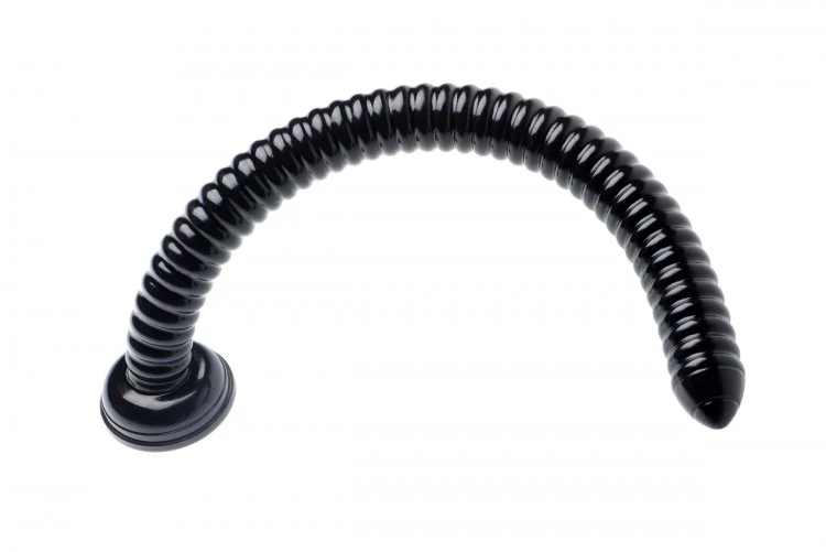 19" Ribbed Anal Snake by Hosed - Image 6