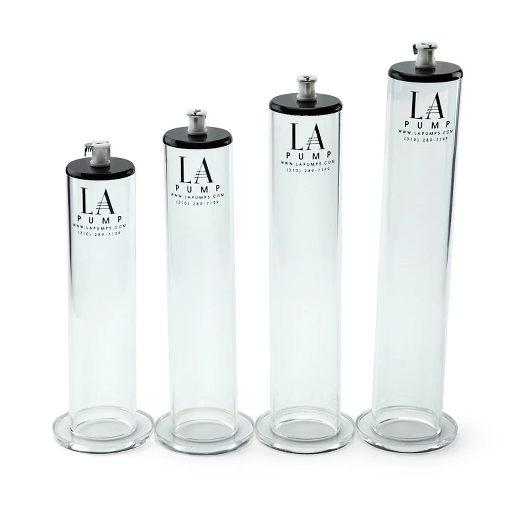 2.5" Diameter Standard Penis Pump Cylinders by LA PUMP - Image 2