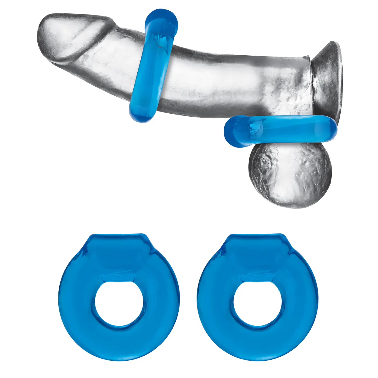 2-Pack Ultra-Stretch Stamina Endurance Ring by Blue Line - Image 4