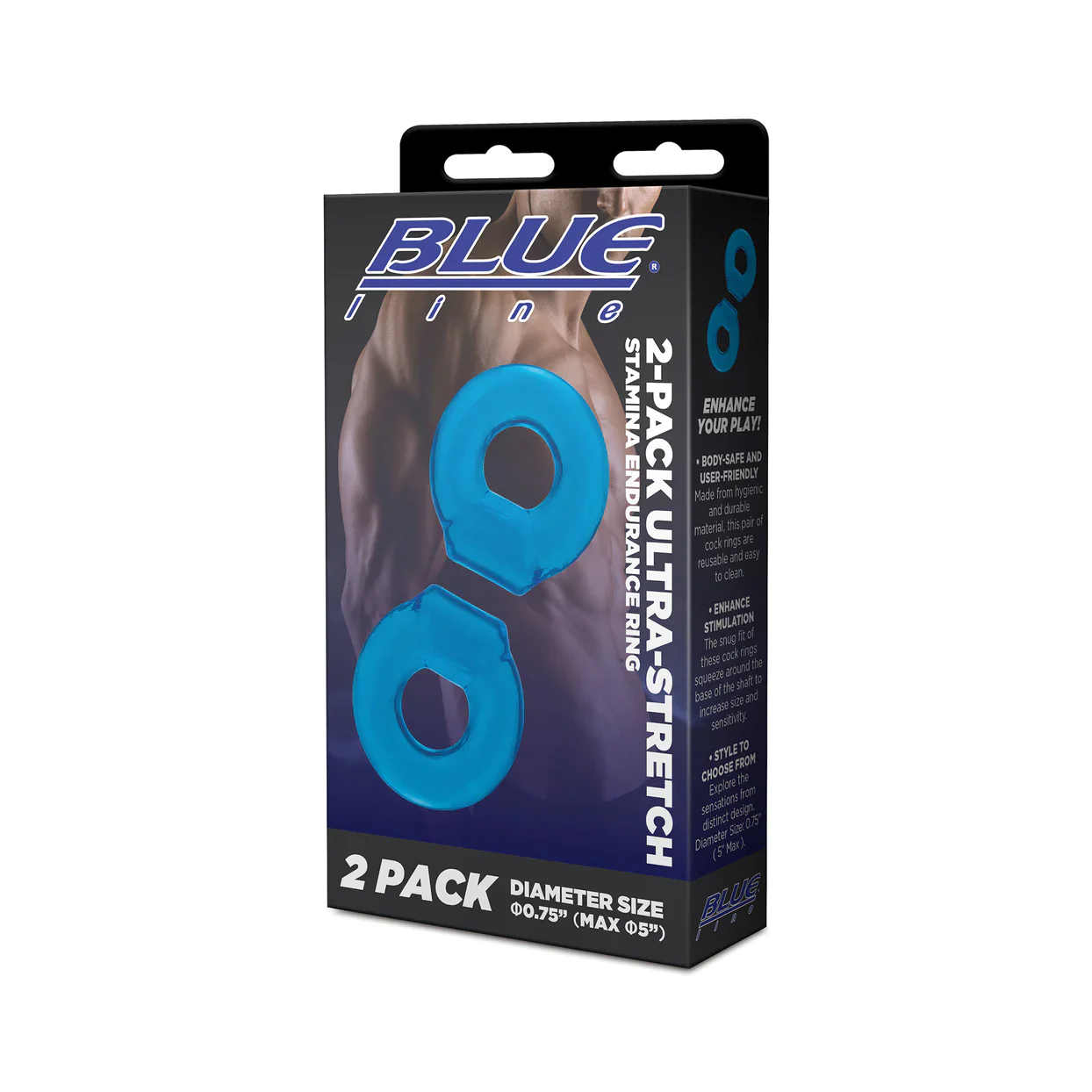 2-Pack Ultra-Stretch Stamina Endurance Ring by Blue Line - Image 6
