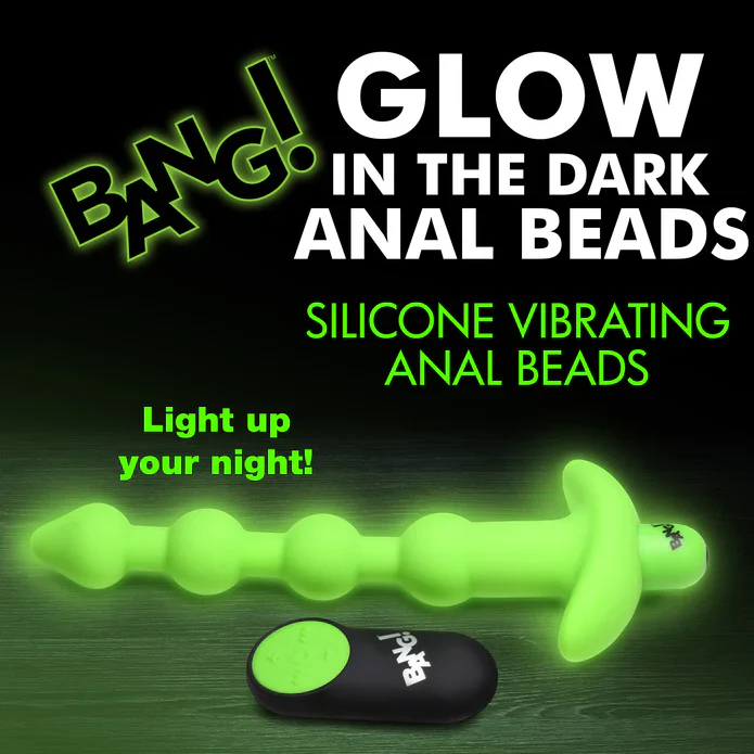 28X Glow-In-The-Dark Anal Beads W/ Remote - Image 2