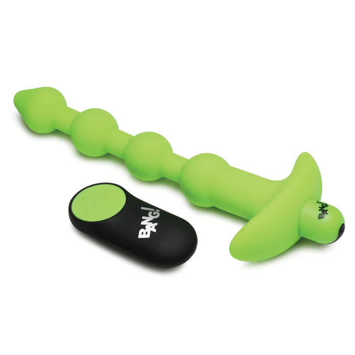 28X Glow-In-The-Dark Anal Beads W/ Remote - Image 9