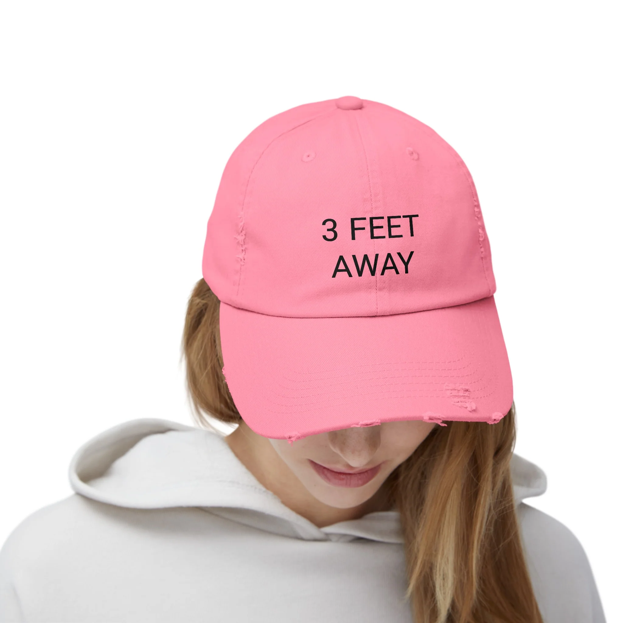 3 FEET AWAY Distressed Cap in 6 colors - Image 24