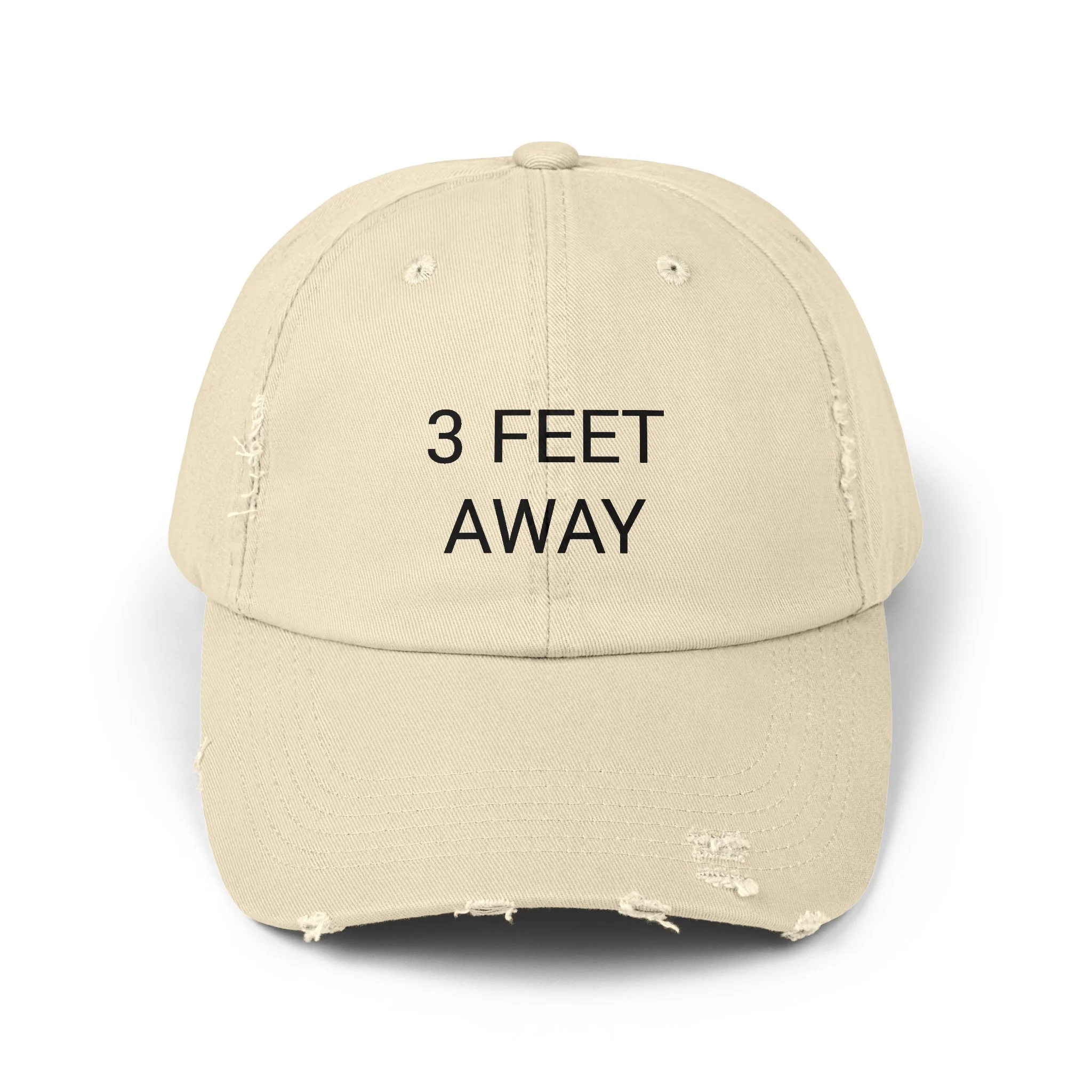 3 FEET AWAY Distressed Cap in 6 colors - Image 5