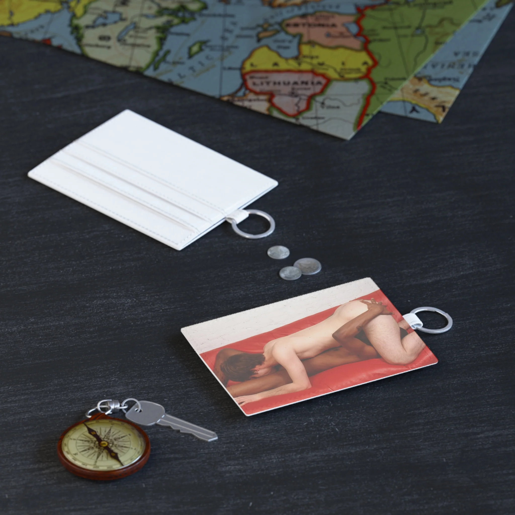 69 Saffiano Leather Card Holder by CHUCK X CULTUREEDIT - Image 4