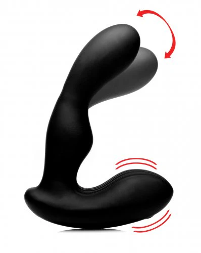 7X P-STROKE Silicone Prostate Stimulator with Stroking Shaft - Image 4