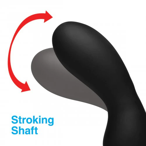 7X P-STROKE Silicone Prostate Stimulator with Stroking Shaft - Image 5