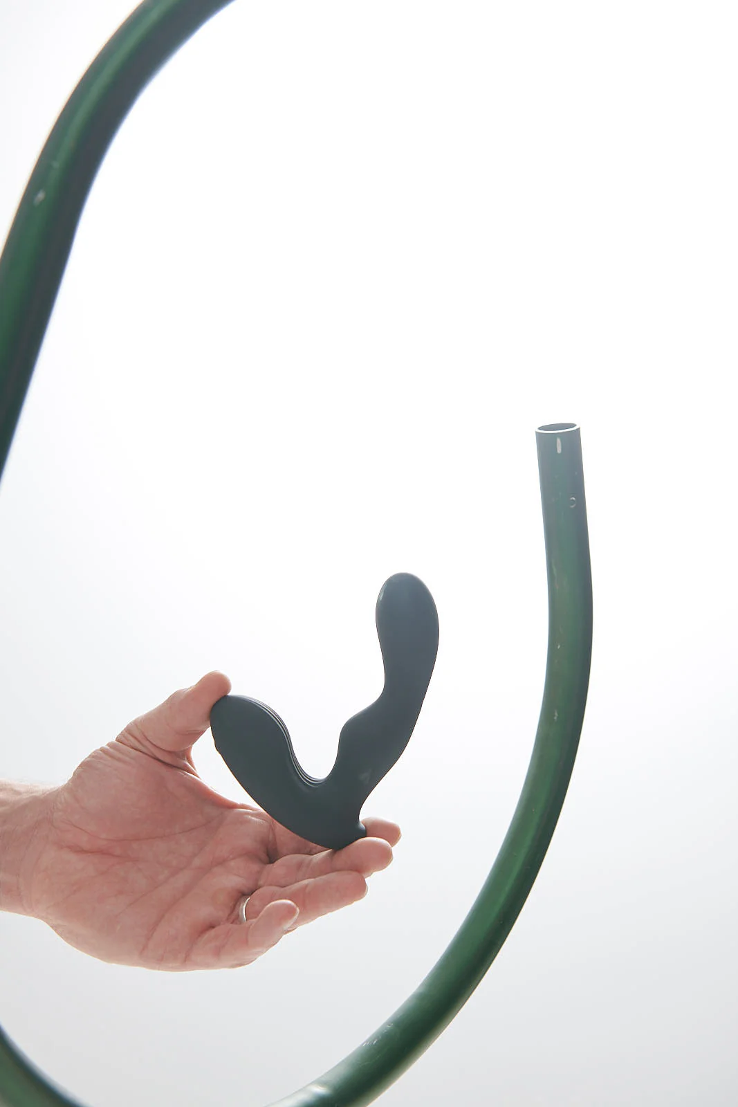 7X P-STROKE Silicone Prostate Stimulator with Stroking Shaft - Image 7