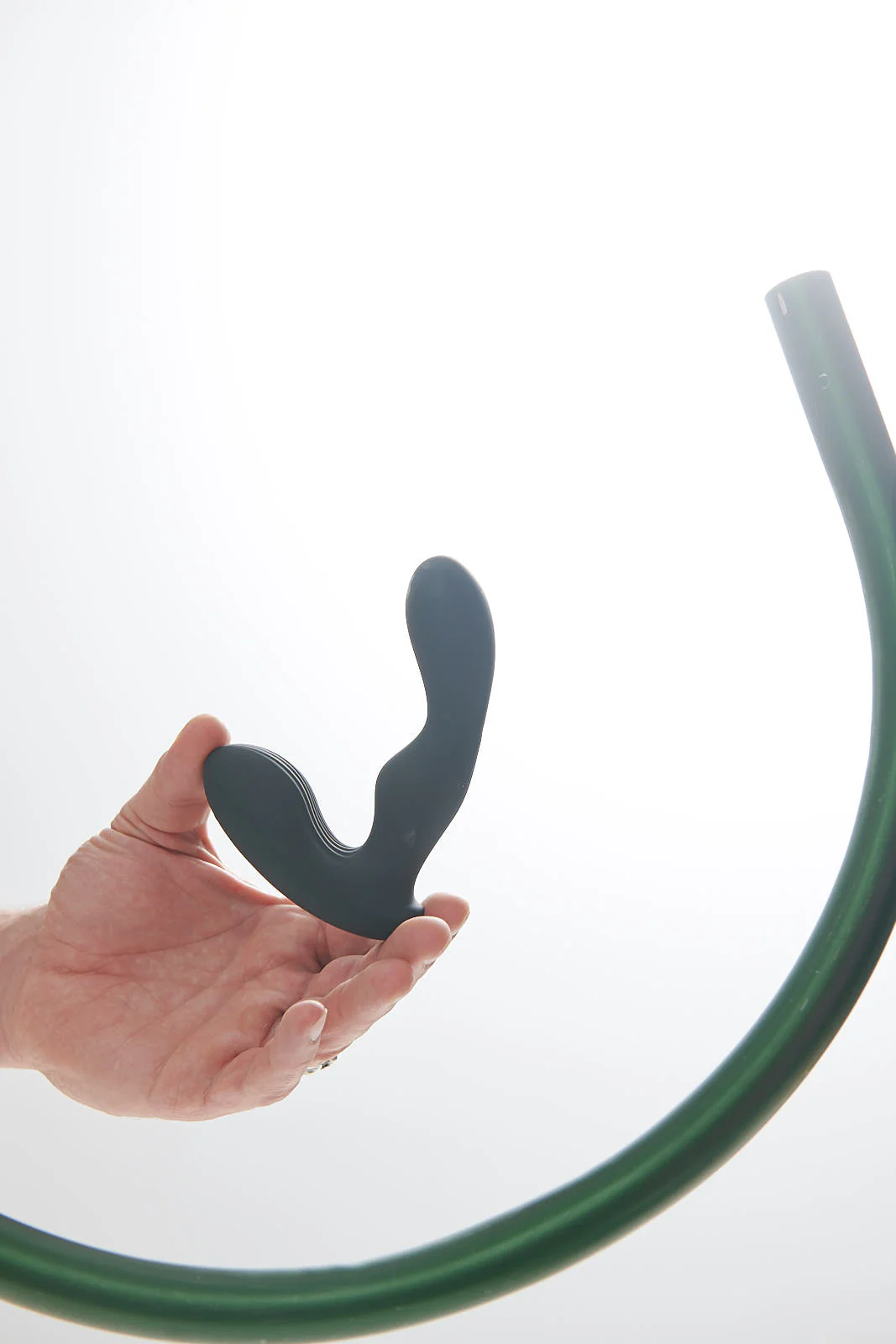 7X P-STROKE Silicone Prostate Stimulator with Stroking Shaft - Image 8
