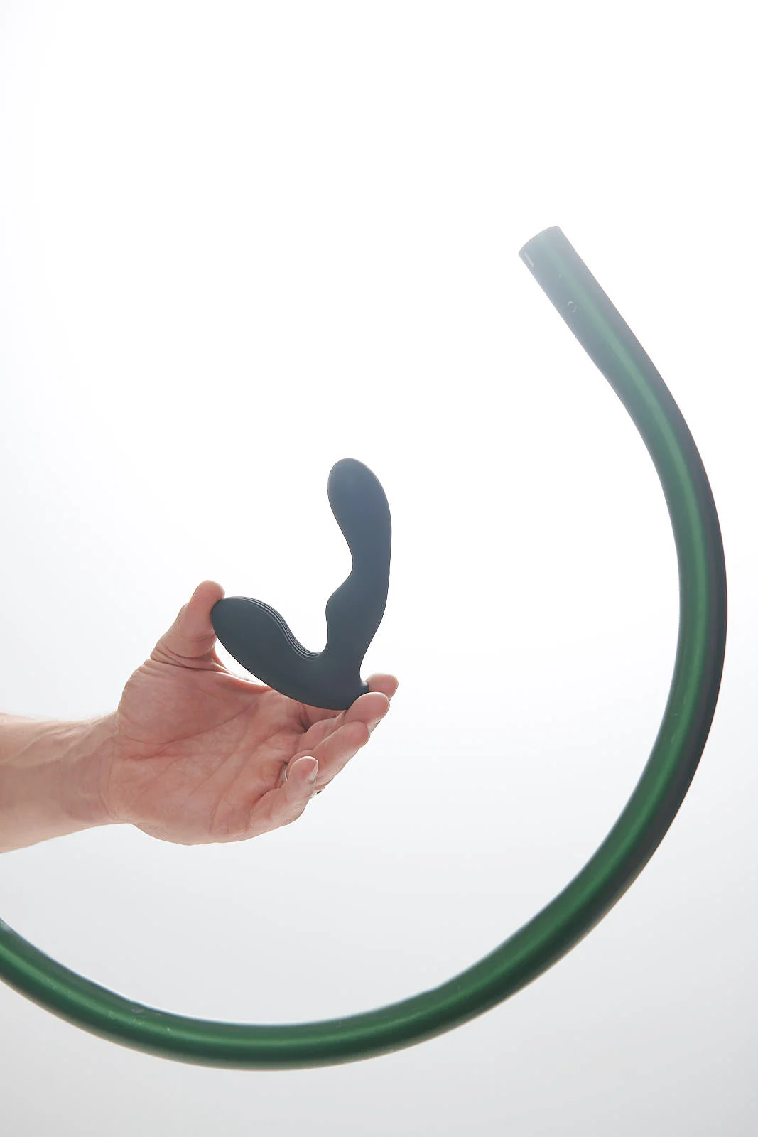7X P-STROKE Silicone Prostate Stimulator with Stroking Shaft - Image 9