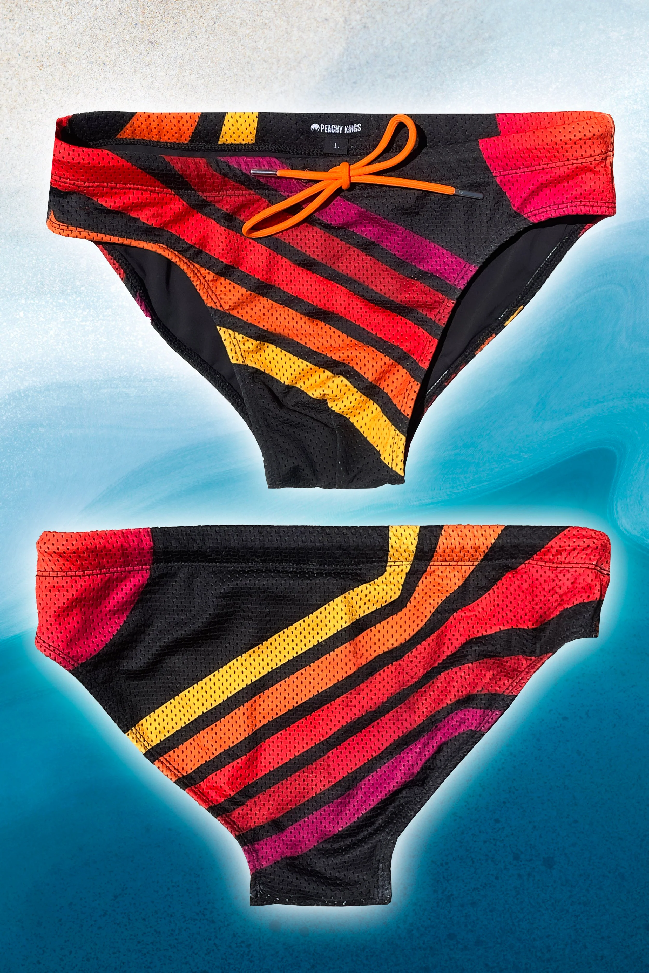 80s MESH Swim Brief by Peachy Kings - Image 2