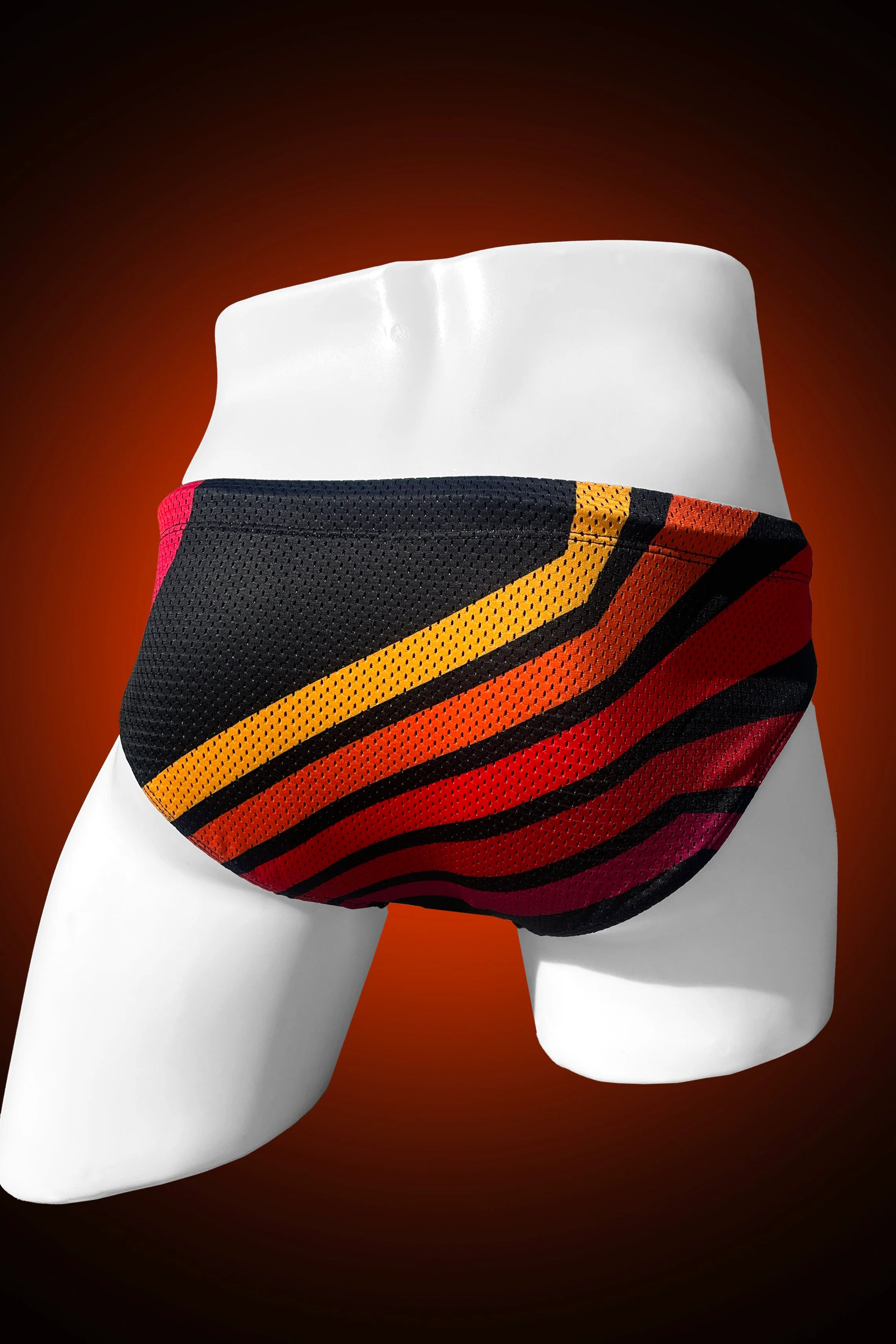 80s MESH Swim Brief by Peachy Kings - Image 3