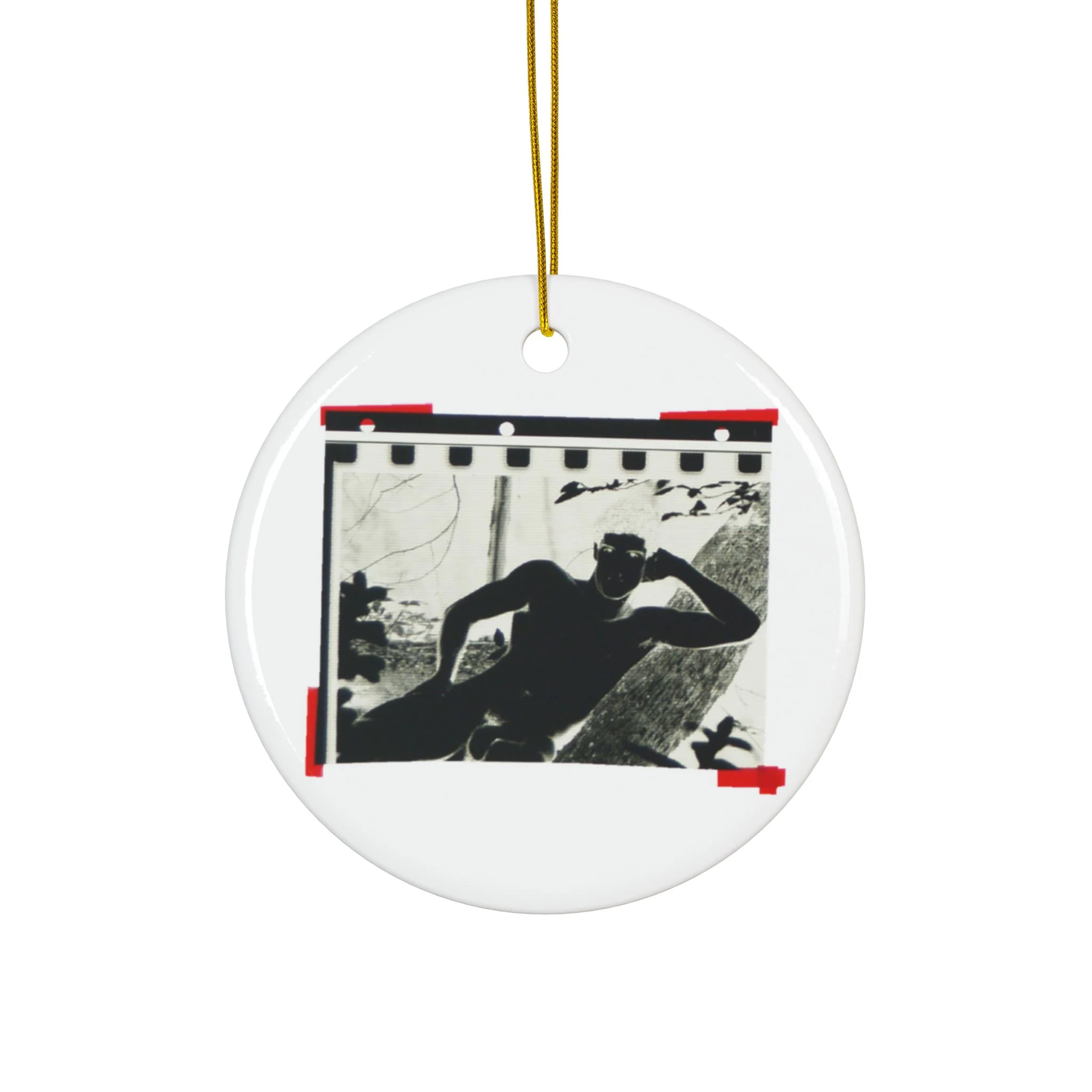 90S VINTAGE GAY PORN TRANSPARENCY #2 Ceramic Ornaments (1pc, 3pcs, 5pcs, 10pcs) - Image 5