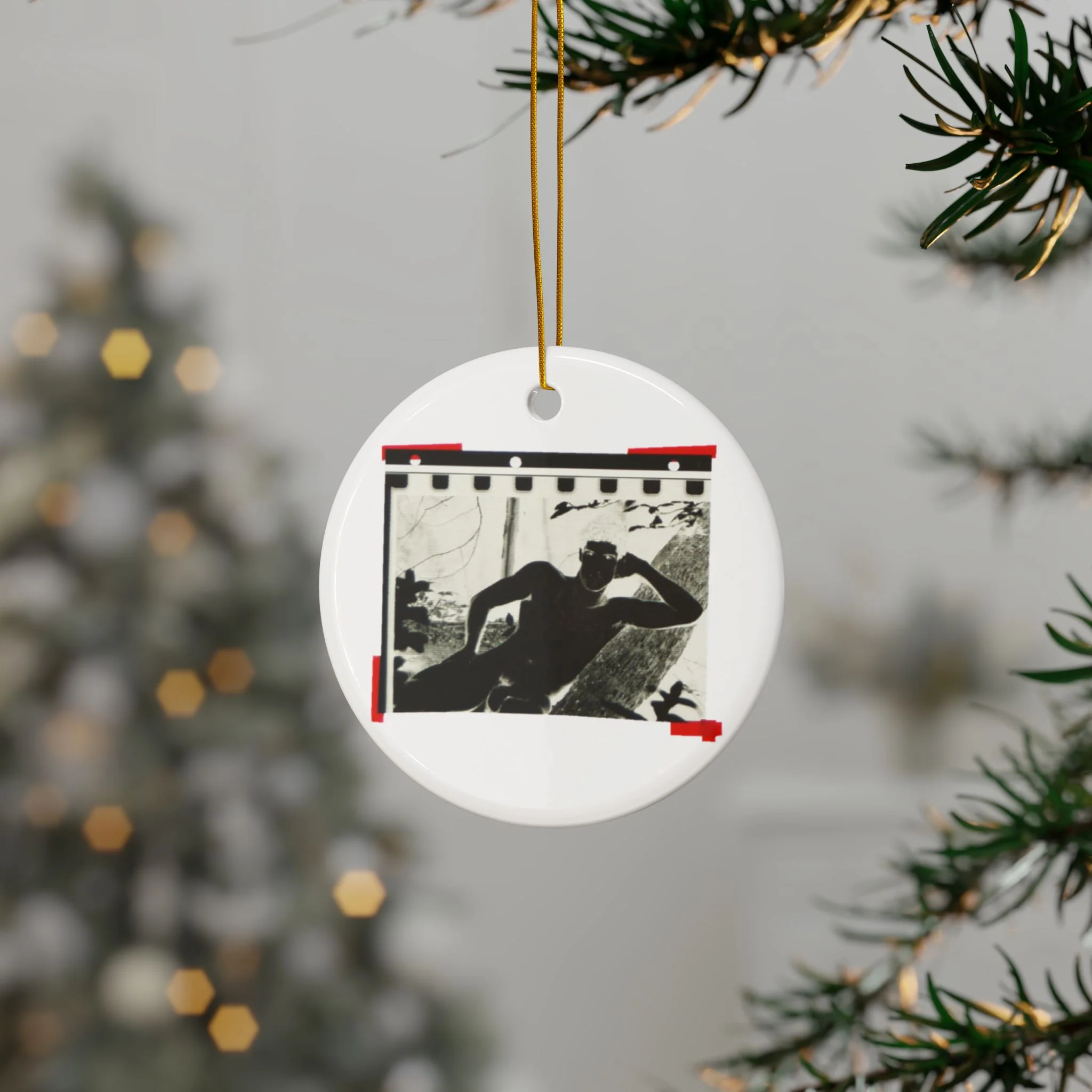 90S VINTAGE GAY PORN TRANSPARENCY #2 Ceramic Ornaments (1pc, 3pcs, 5pcs, 10pcs) - Image 8