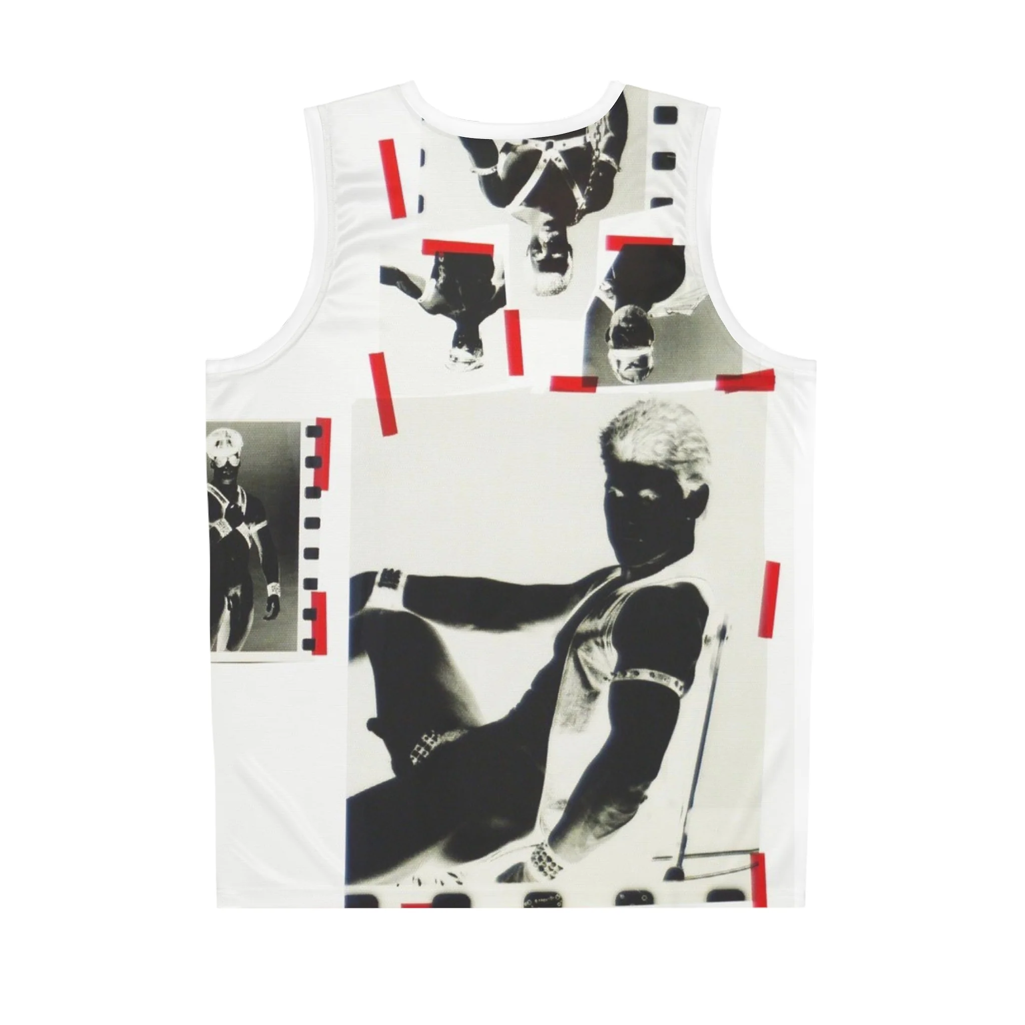 90S VINTAGE GAY PORN TRANSPARENCY Basketball Jersey - Image 19