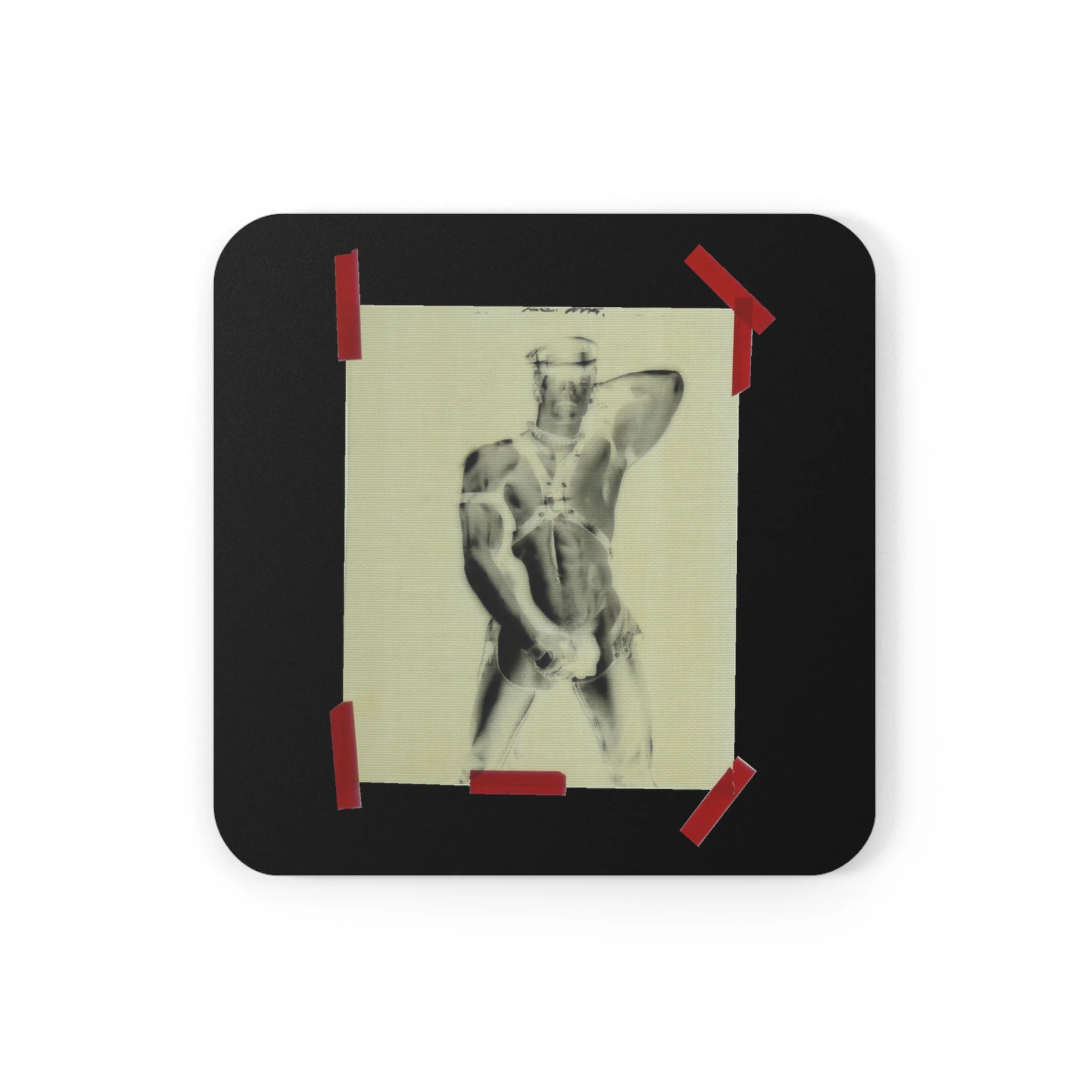 90S VINTAGE GAY PORN TRANSPARENCY Coaster Set #3