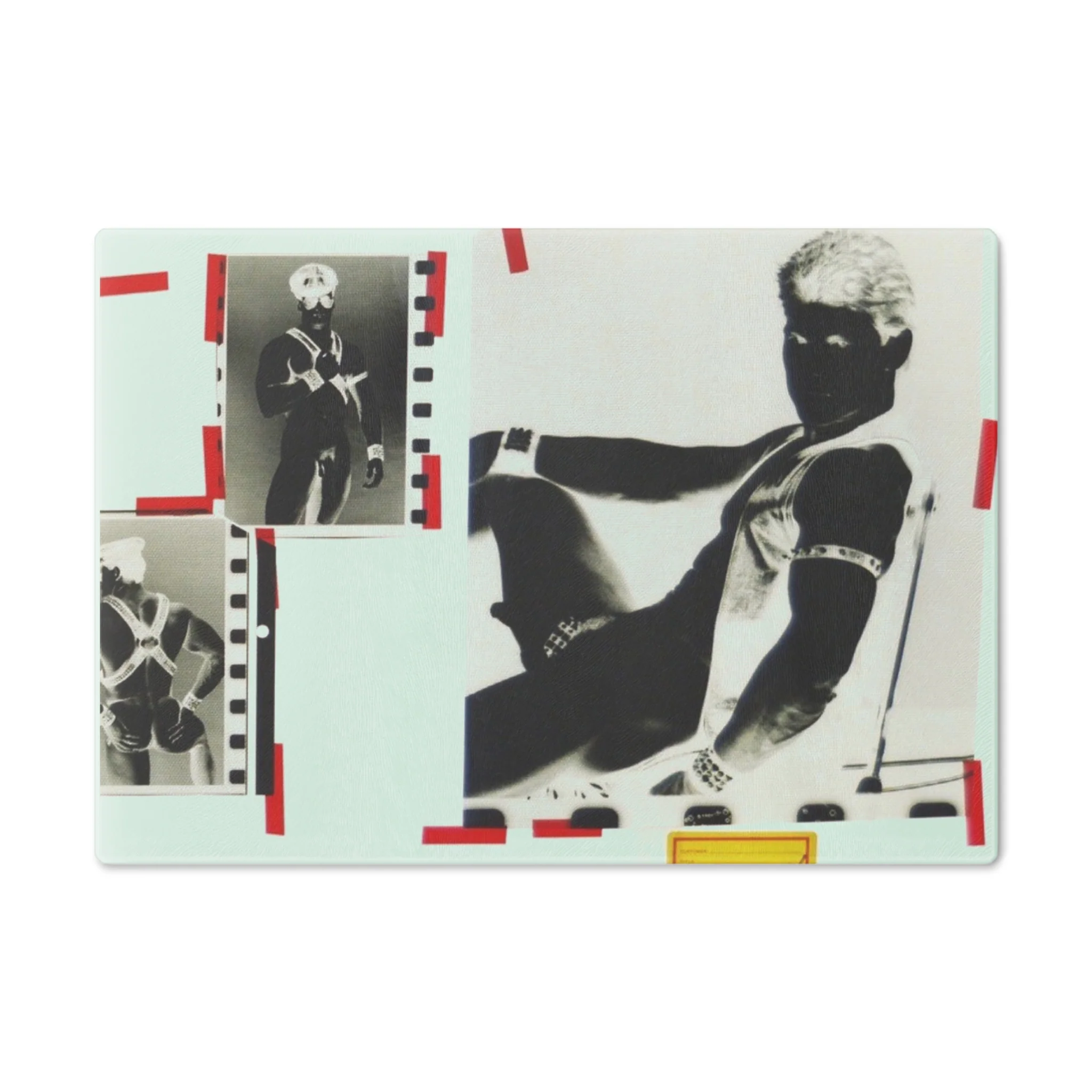 90S VINTAGE GAY PORN TRANSPARENCY Cutting Board - Image 2