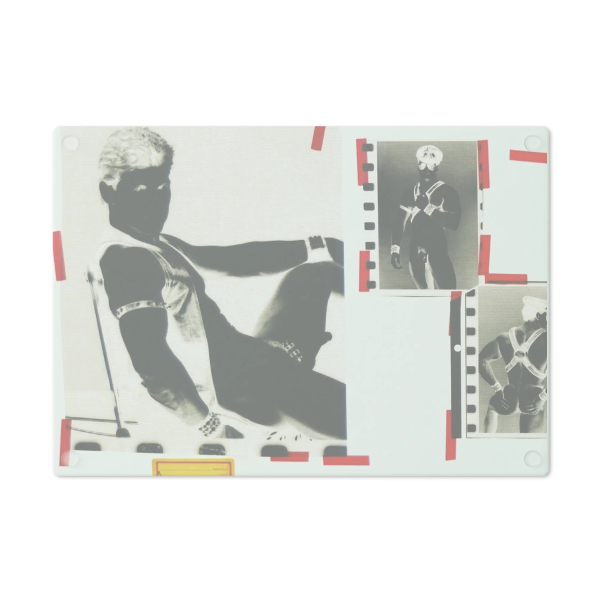 90S VINTAGE GAY PORN TRANSPARENCY Cutting Board - Image 6