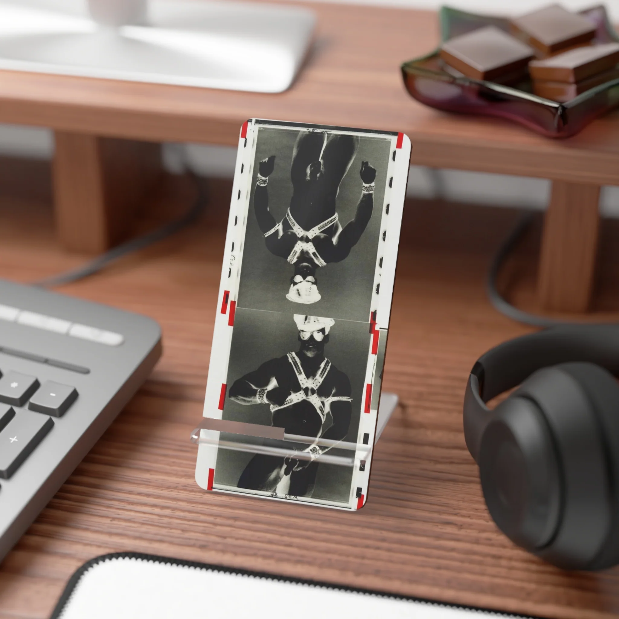 90S VINTAGE GAY PORN TRANSPARENCY Display Stand for Smartphones - Image 3