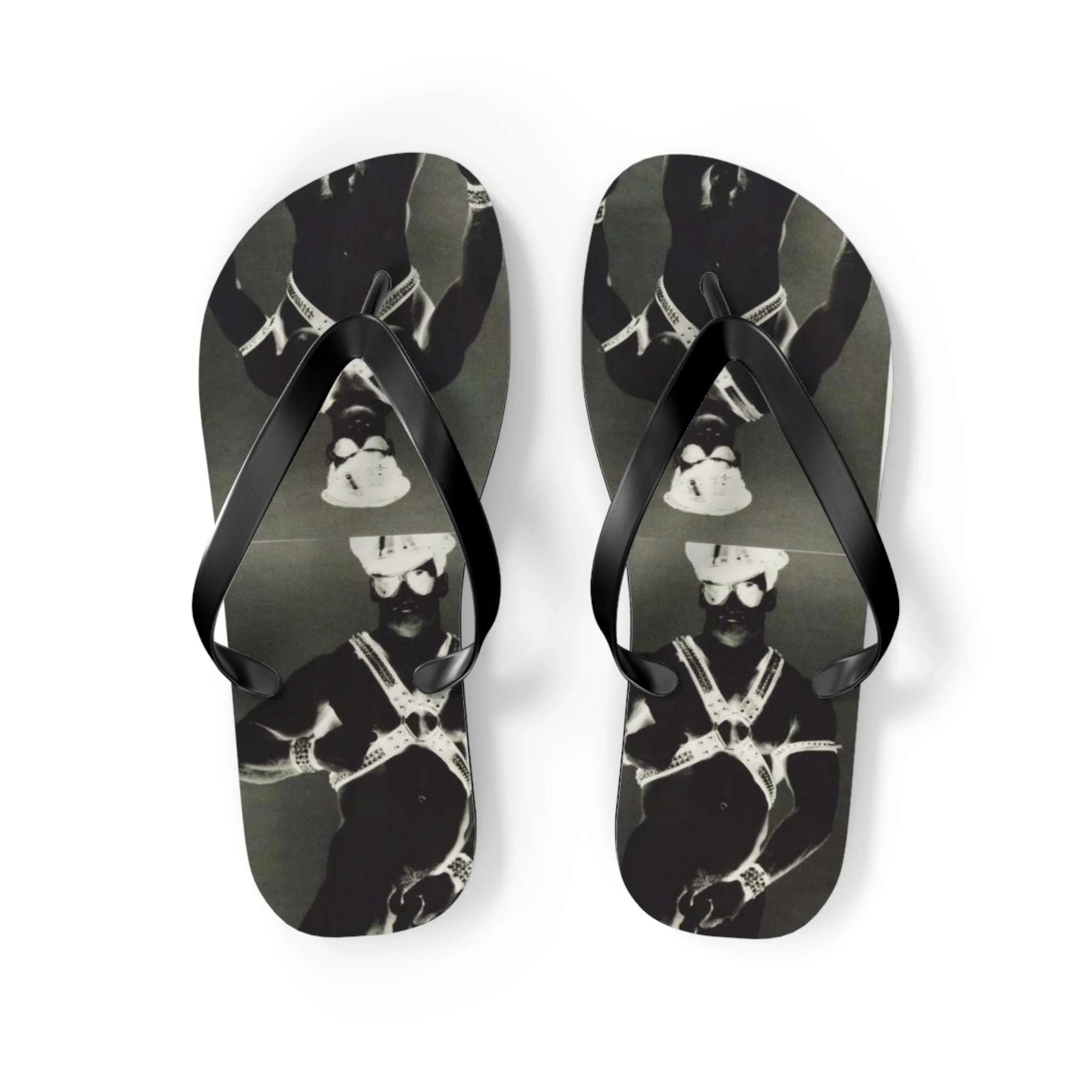 90S VINTAGE GAY PORN TRANSPARENCY Flip Flops - Image 13