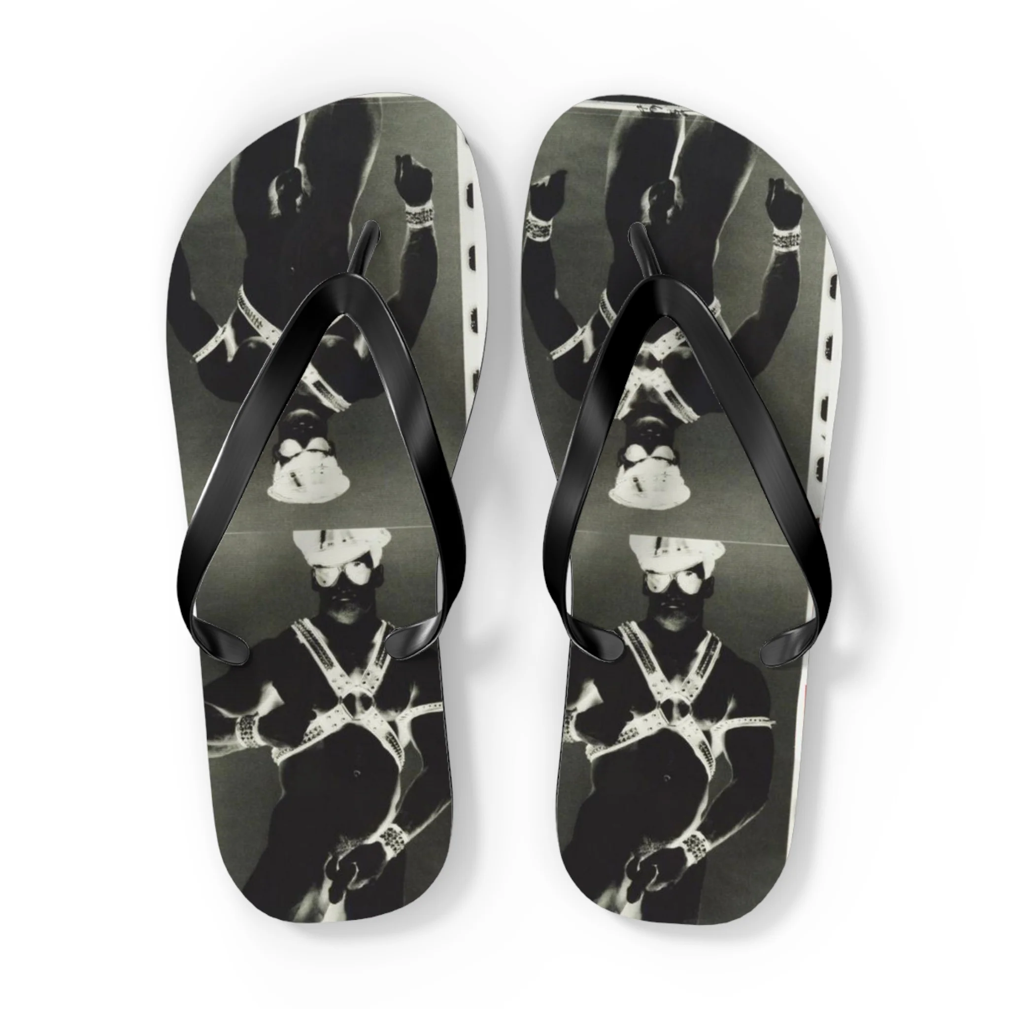 90S VINTAGE GAY PORN TRANSPARENCY Flip Flops - Image 17
