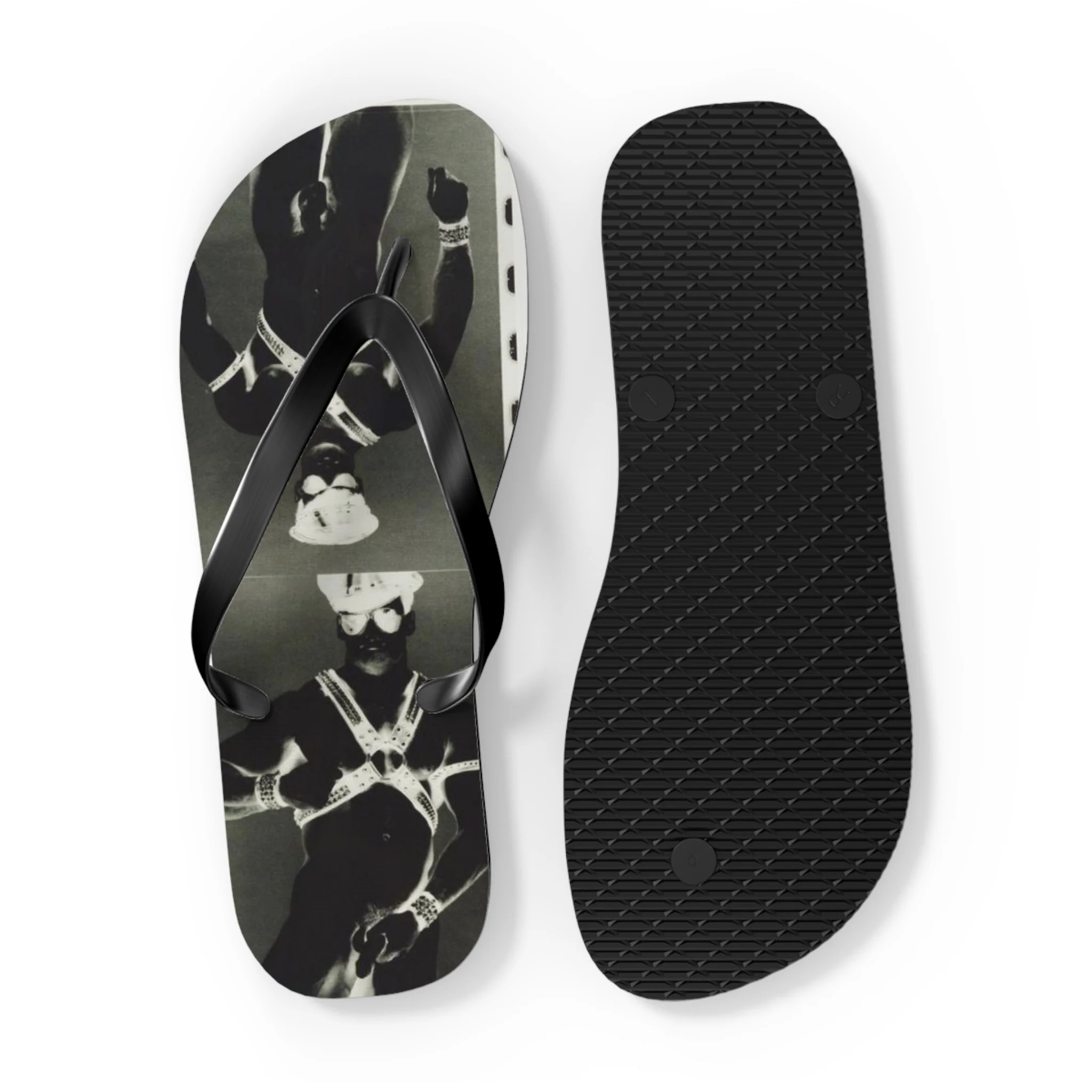 90S VINTAGE GAY PORN TRANSPARENCY Flip Flops - Image 18