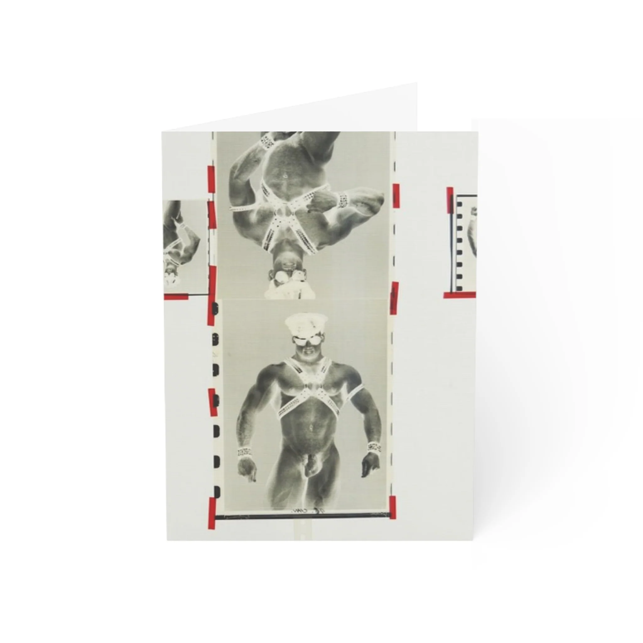 90S VINTAGE GAY PORN TRANSPARENCY Greeting Cards (1, 10, 30, and 50pcs) - Image 13