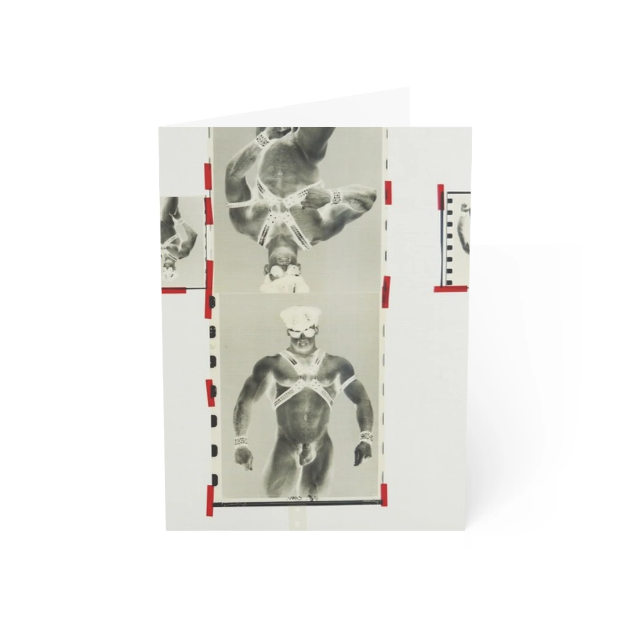 90S VINTAGE GAY PORN TRANSPARENCY Greeting Cards (1, 10, 30, and 50pcs) - Image 25