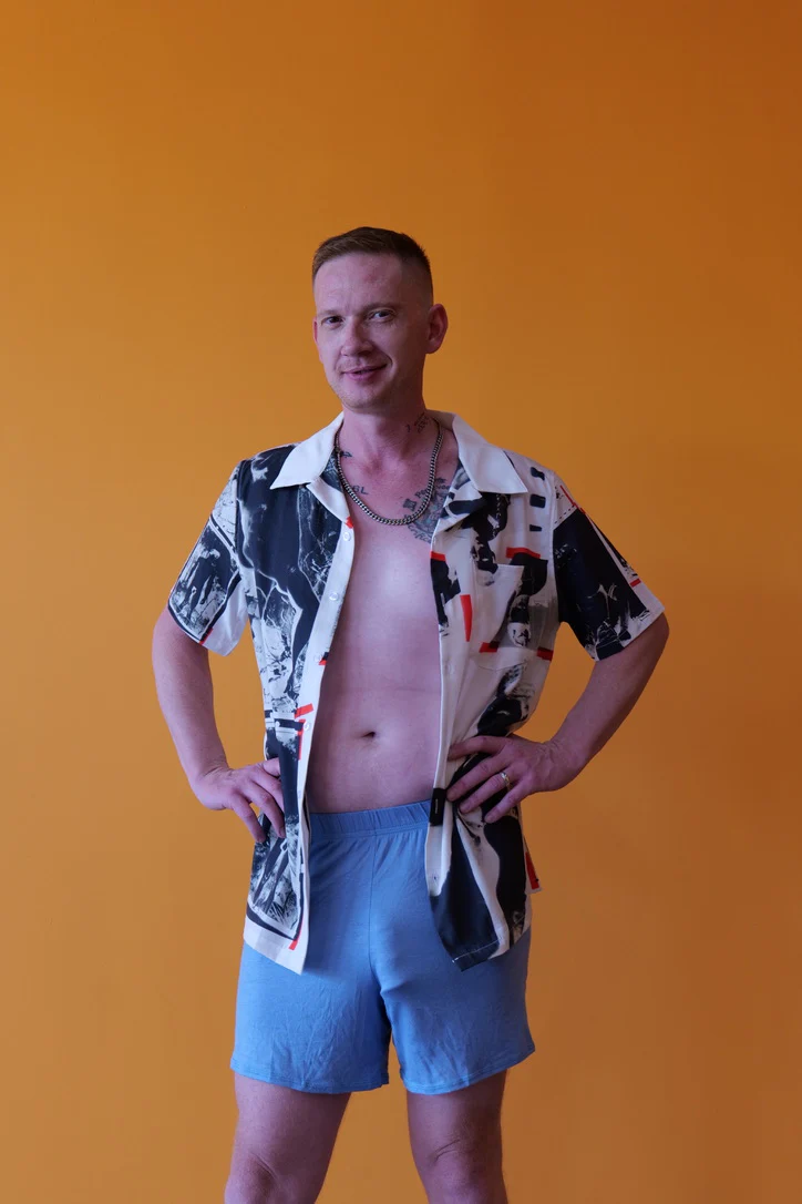 90S VINTAGE GAY PORN TRANSPARENCY Hawaiian Shirt - Image 2