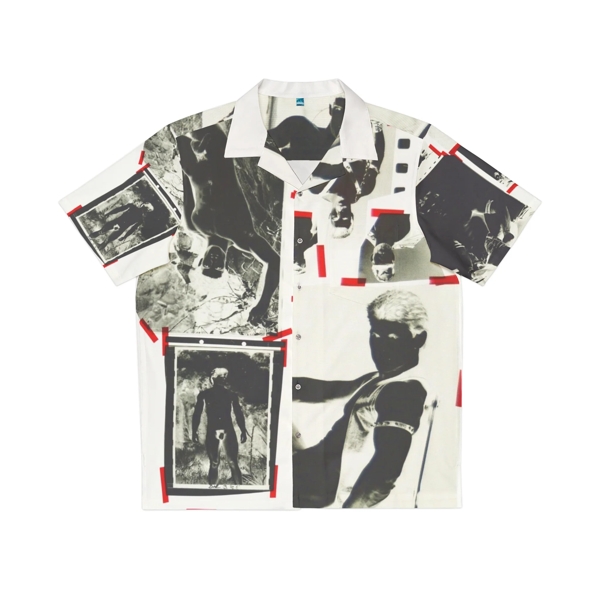 90S VINTAGE GAY PORN TRANSPARENCY Hawaiian Shirt - Image 4