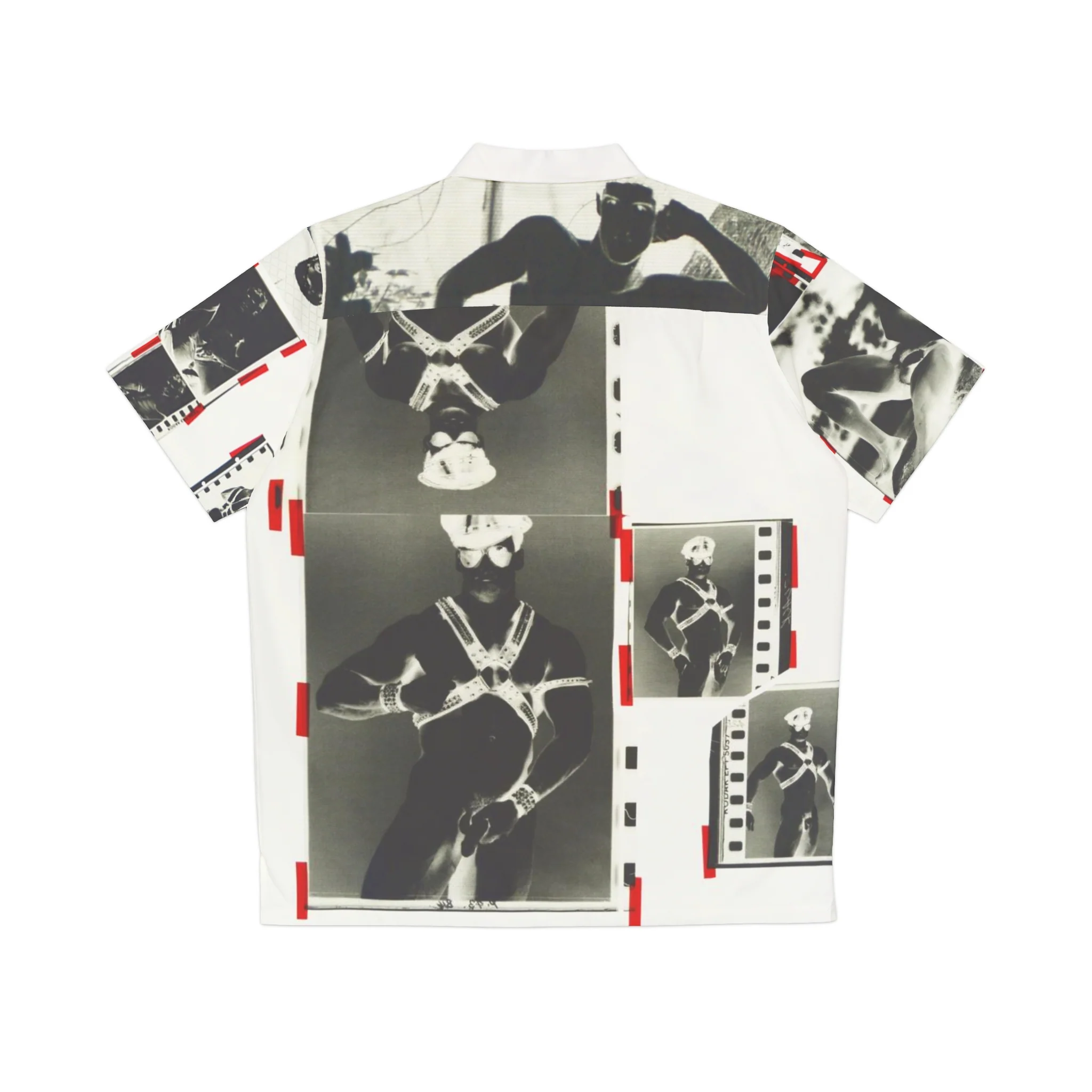 90S VINTAGE GAY PORN TRANSPARENCY Hawaiian Shirt - Image 7