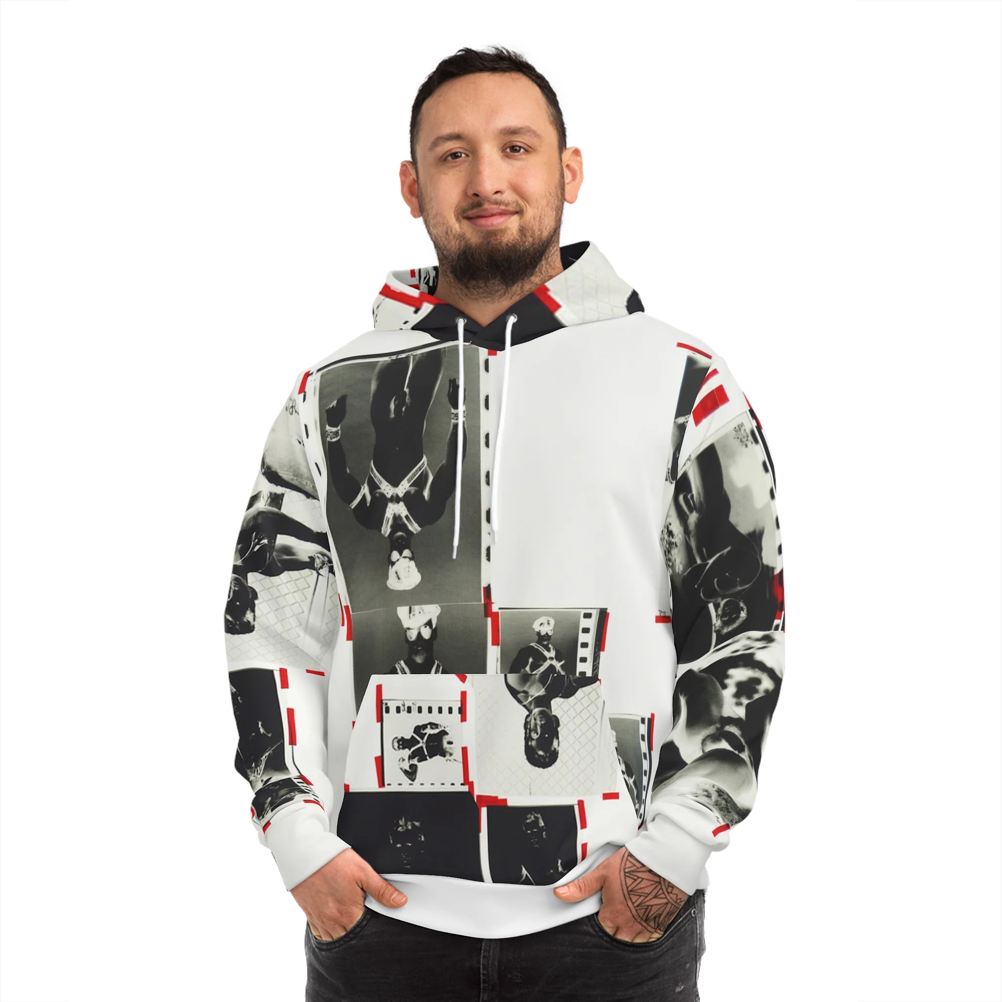 90S VINTAGE GAY PORN TRANSPARENCY Hoodie - Image 19