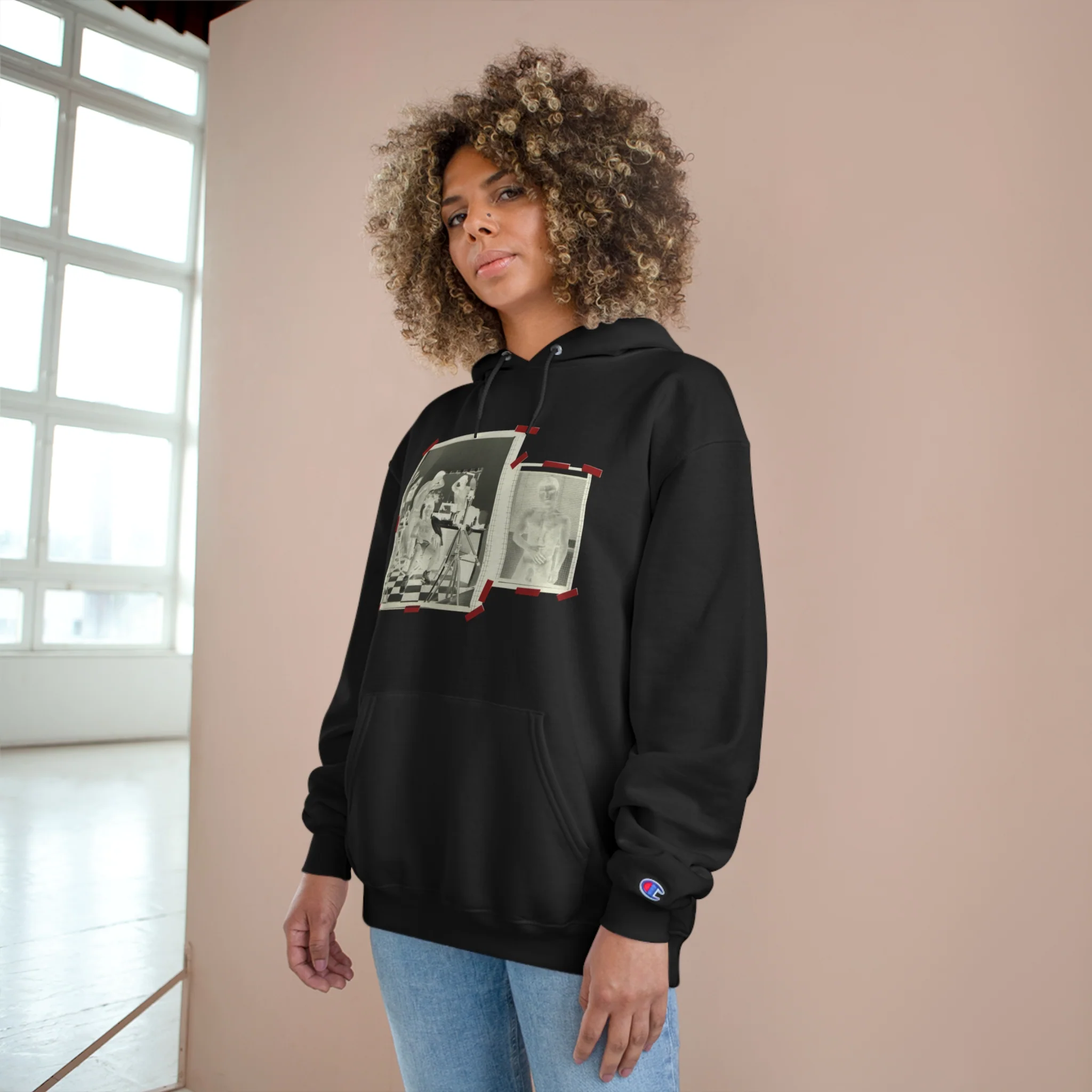 90S VINTAGE GAY PORN TRANSPARENCY HOODIE #2 - Image 7