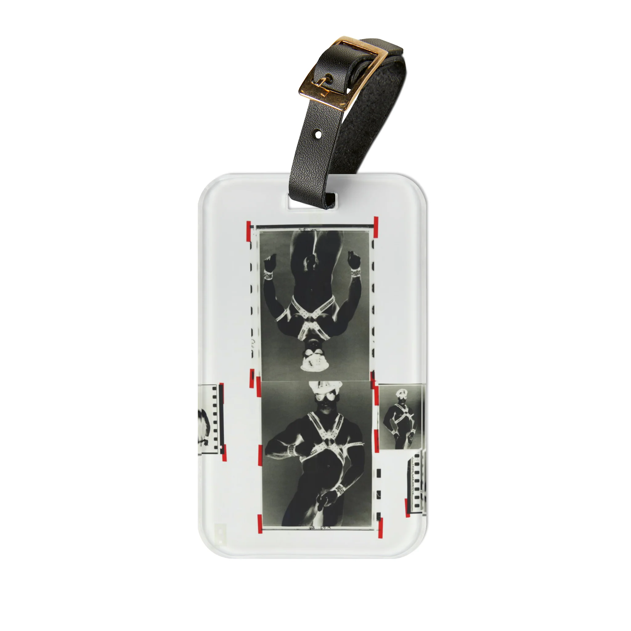 90S VINTAGE GAY PORN TRANSPARENCY Luggage Tag - Image 2