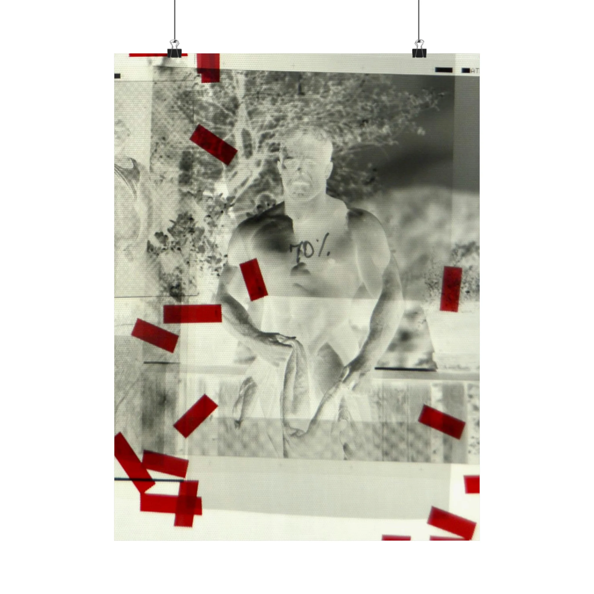 90S VINTAGE GAY PORN TRANSPARENCY Matte Vertical Poster #11