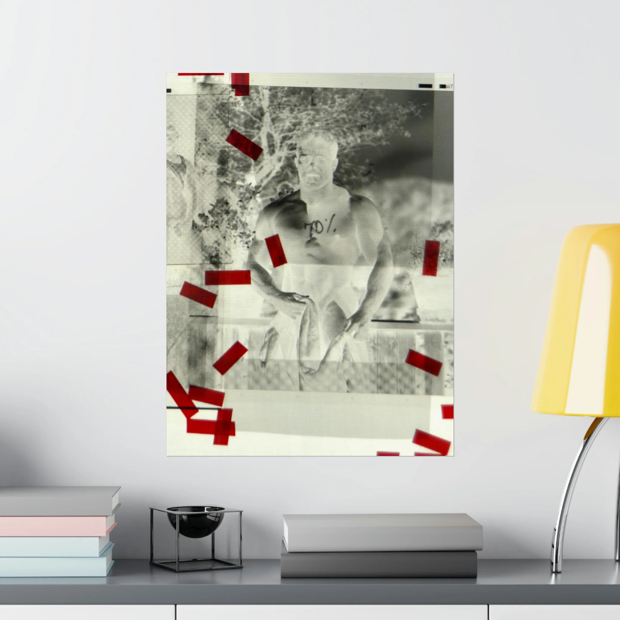 90S VINTAGE GAY PORN TRANSPARENCY Matte Vertical Poster #11 - Image 7