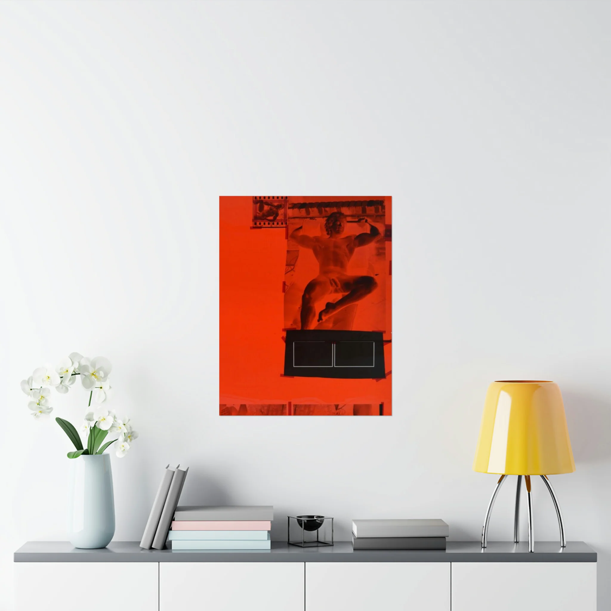 90S VINTAGE GAY PORN TRANSPARENCY Matte Vertical Poster #10