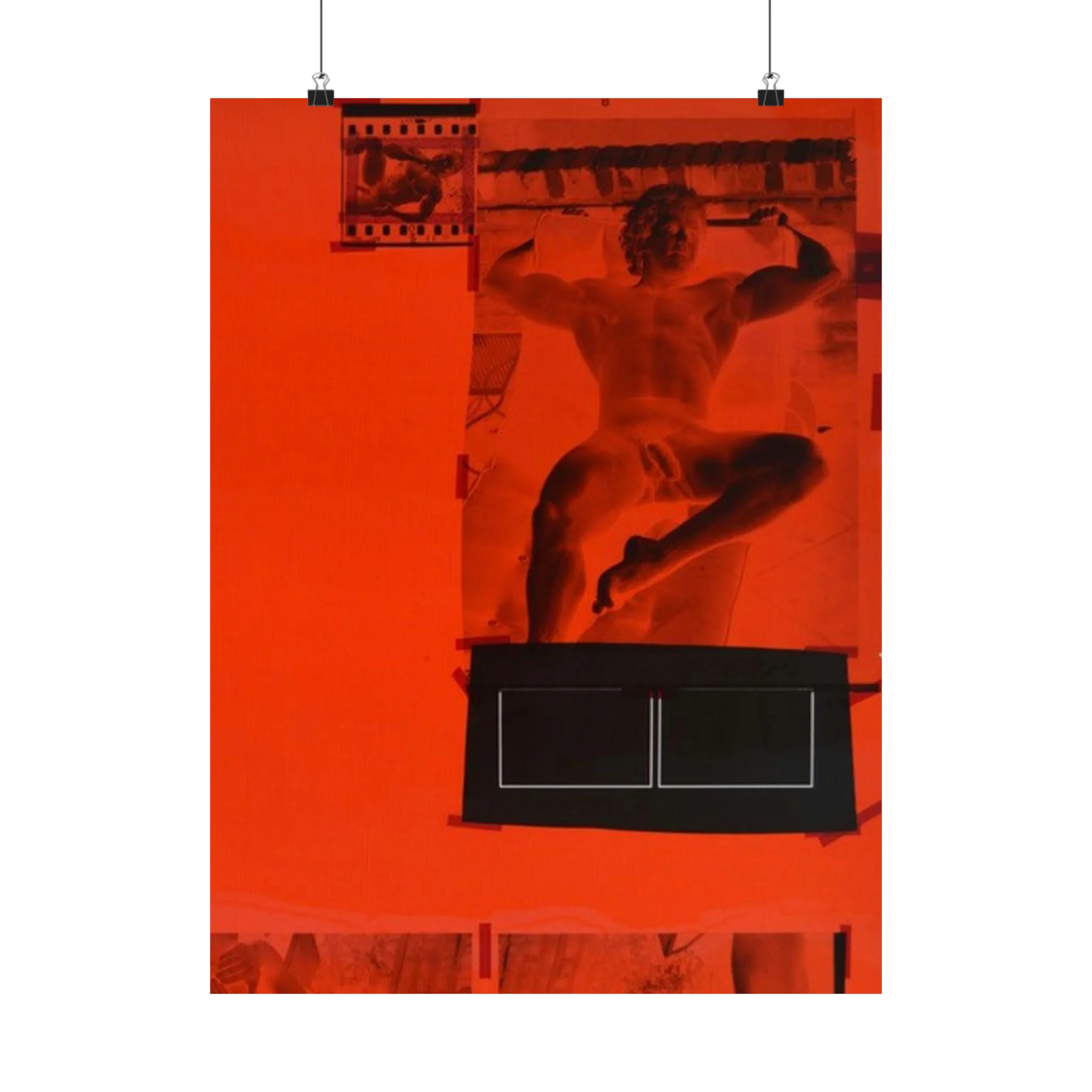 90S VINTAGE GAY PORN TRANSPARENCY Matte Vertical Poster #10 - Image 12