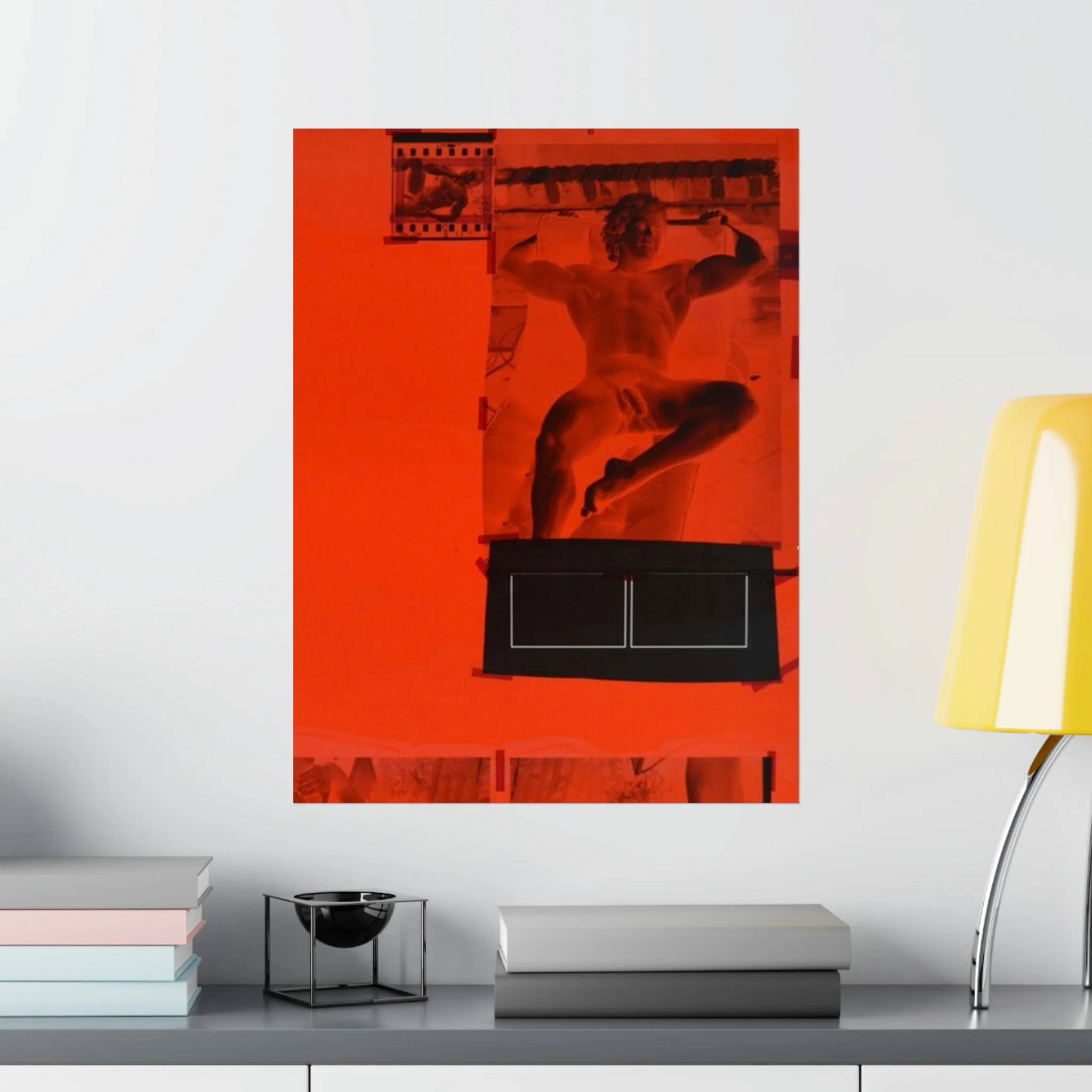 90S VINTAGE GAY PORN TRANSPARENCY Matte Vertical Poster #10 - Image 3