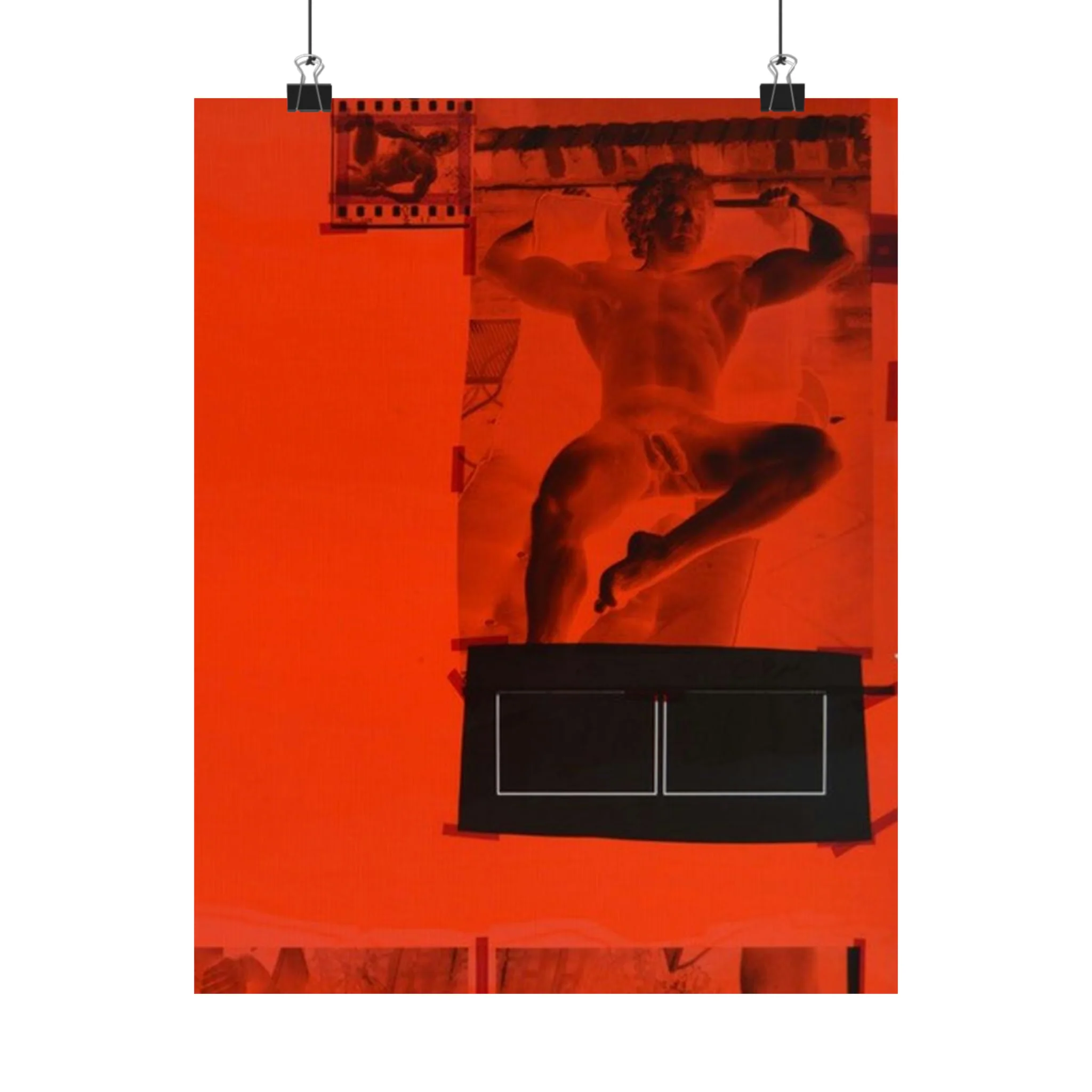 90S VINTAGE GAY PORN TRANSPARENCY Matte Vertical Poster #10 - Image 8