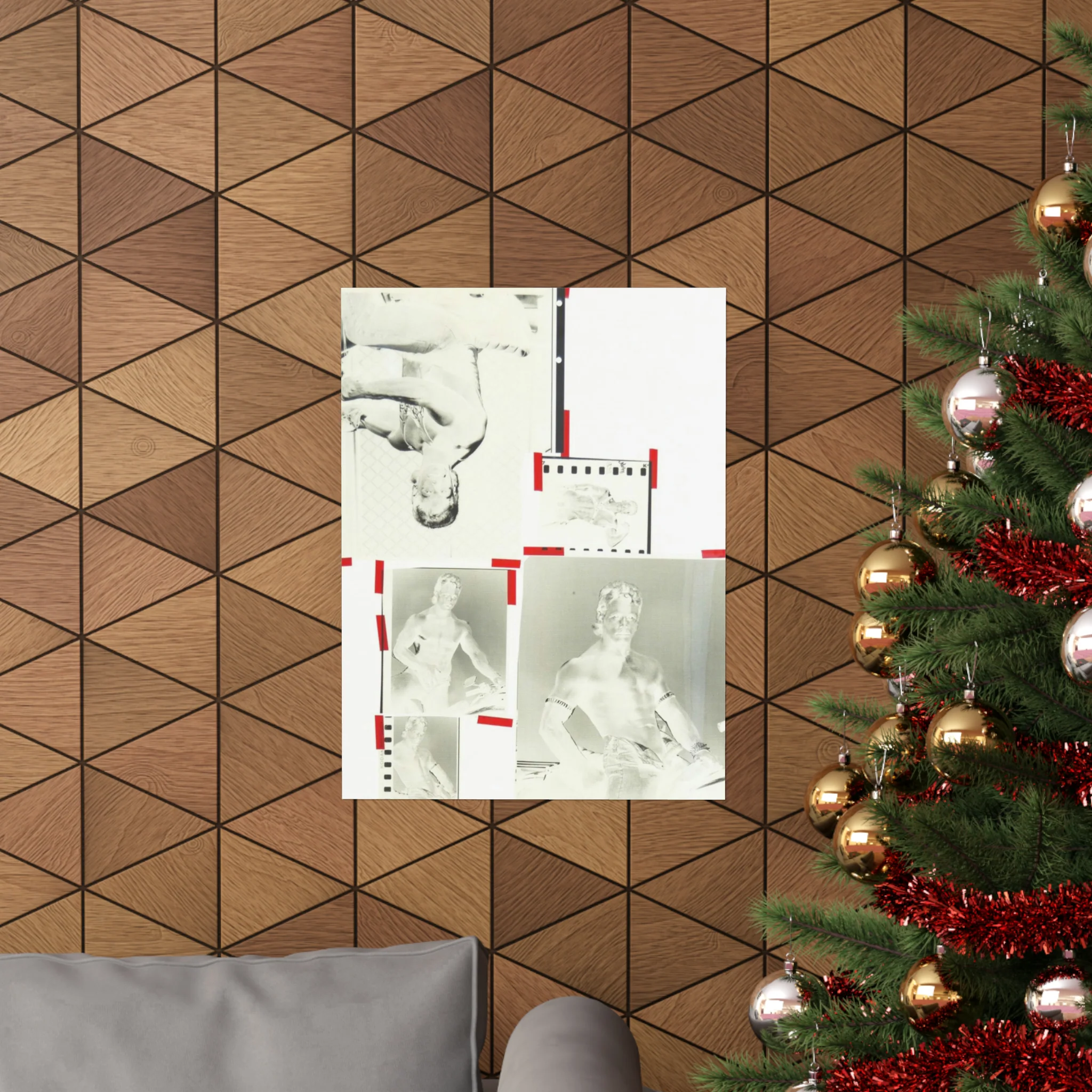 90S VINTAGE GAY PORN TRANSPARENCY Matte Vertical Poster #12 - Image 12
