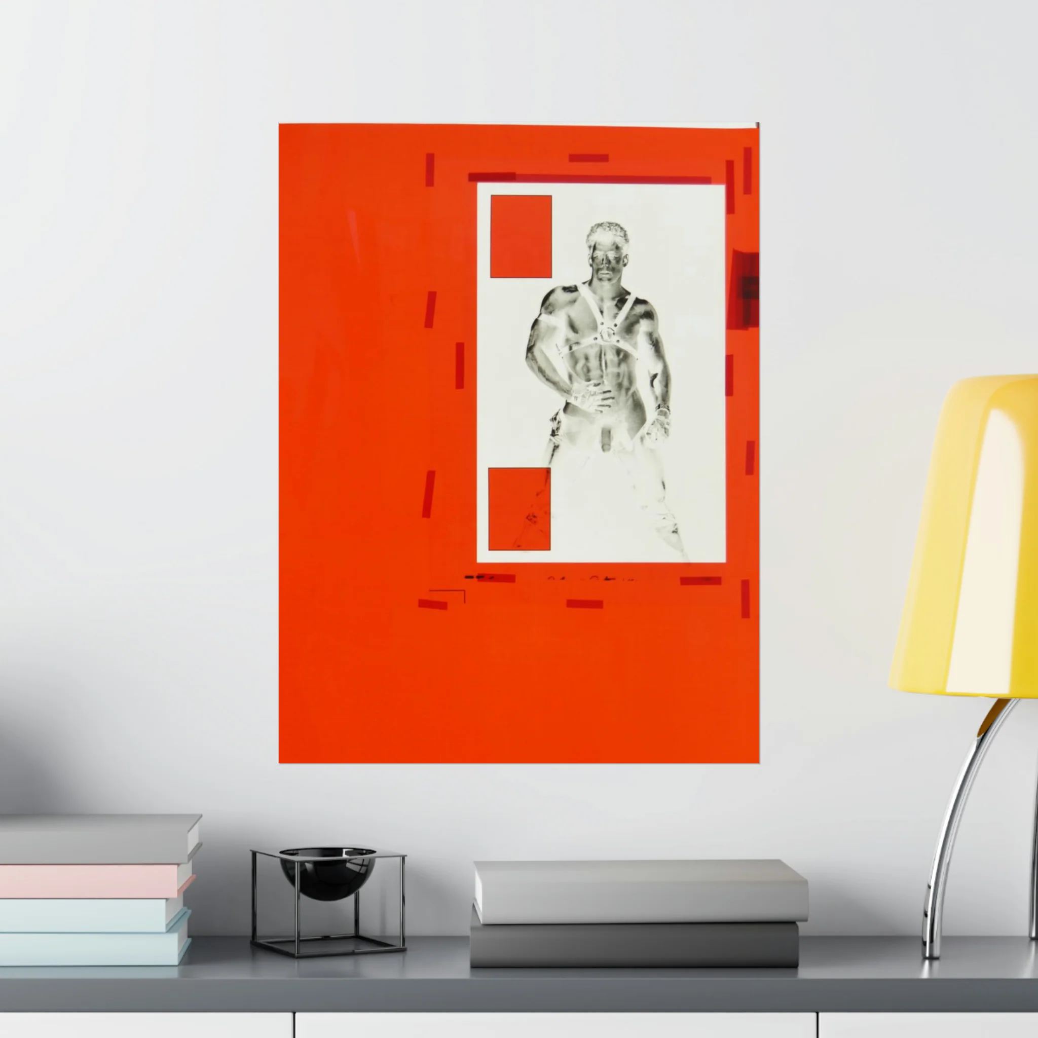 90S VINTAGE GAY PORN TRANSPARENCY Matte Vertical Poster #14 - Image 3