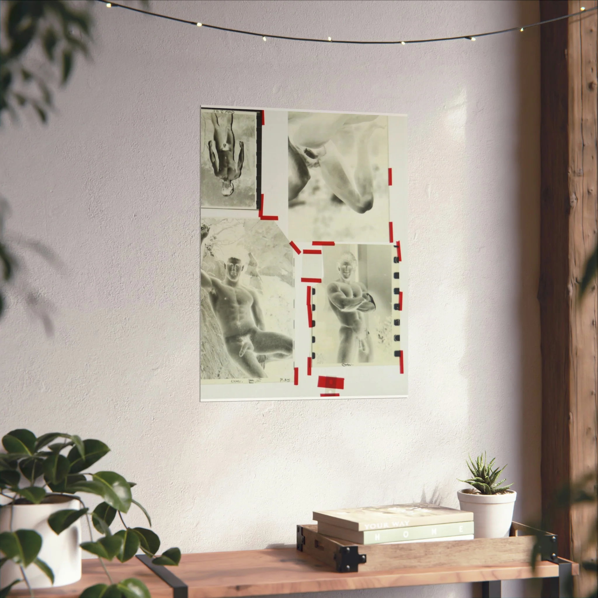 90S VINTAGE GAY PORN TRANSPARENCY Matte Vertical Poster #13 - Image 15
