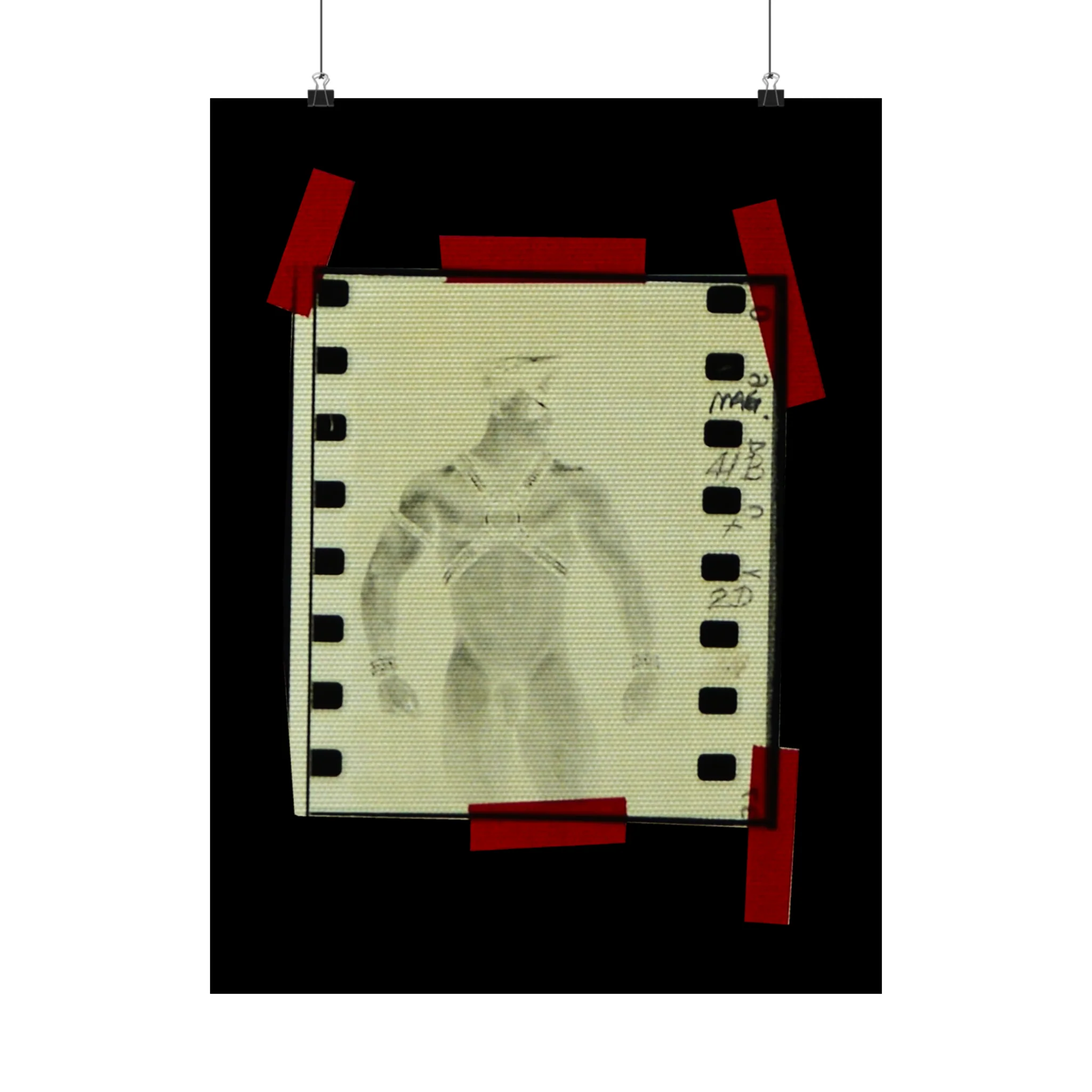 90S VINTAGE GAY PORN TRANSPARENCY Matte Vertical Poster #16 - Image 12