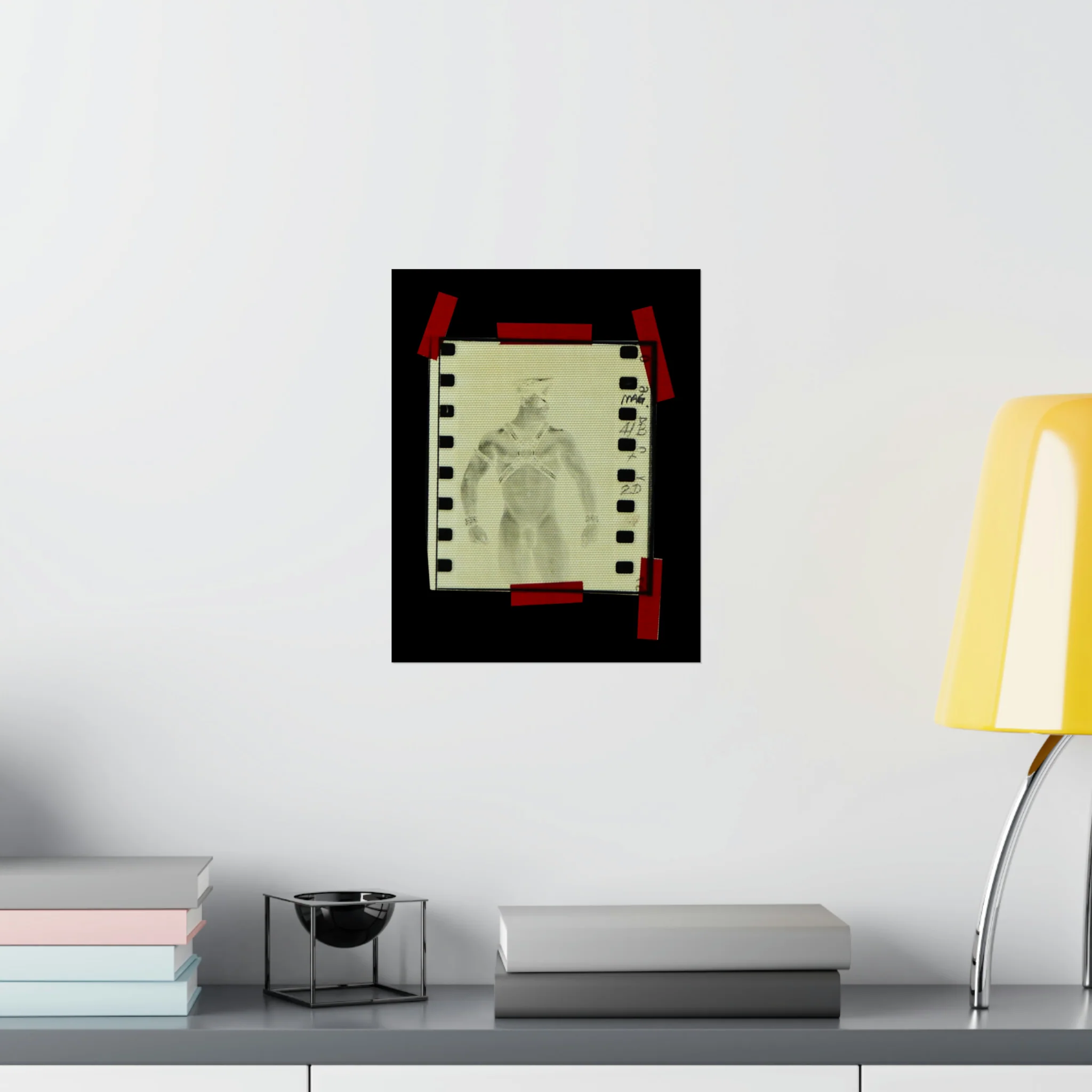90S VINTAGE GAY PORN TRANSPARENCY Matte Vertical Poster #16 - Image 2