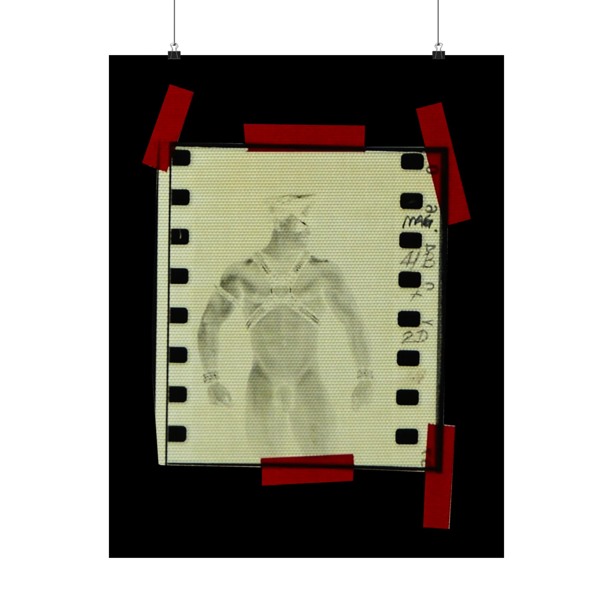 90S VINTAGE GAY PORN TRANSPARENCY Matte Vertical Poster #16 - Image 4