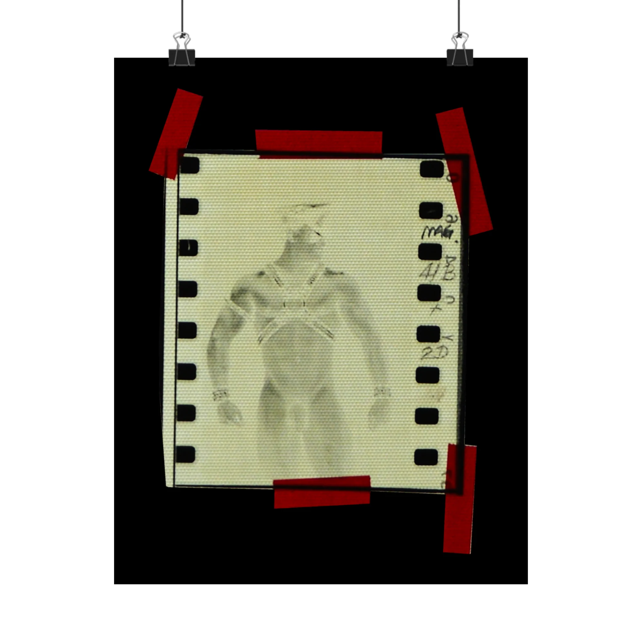 90S VINTAGE GAY PORN TRANSPARENCY Matte Vertical Poster #16 - Image 8