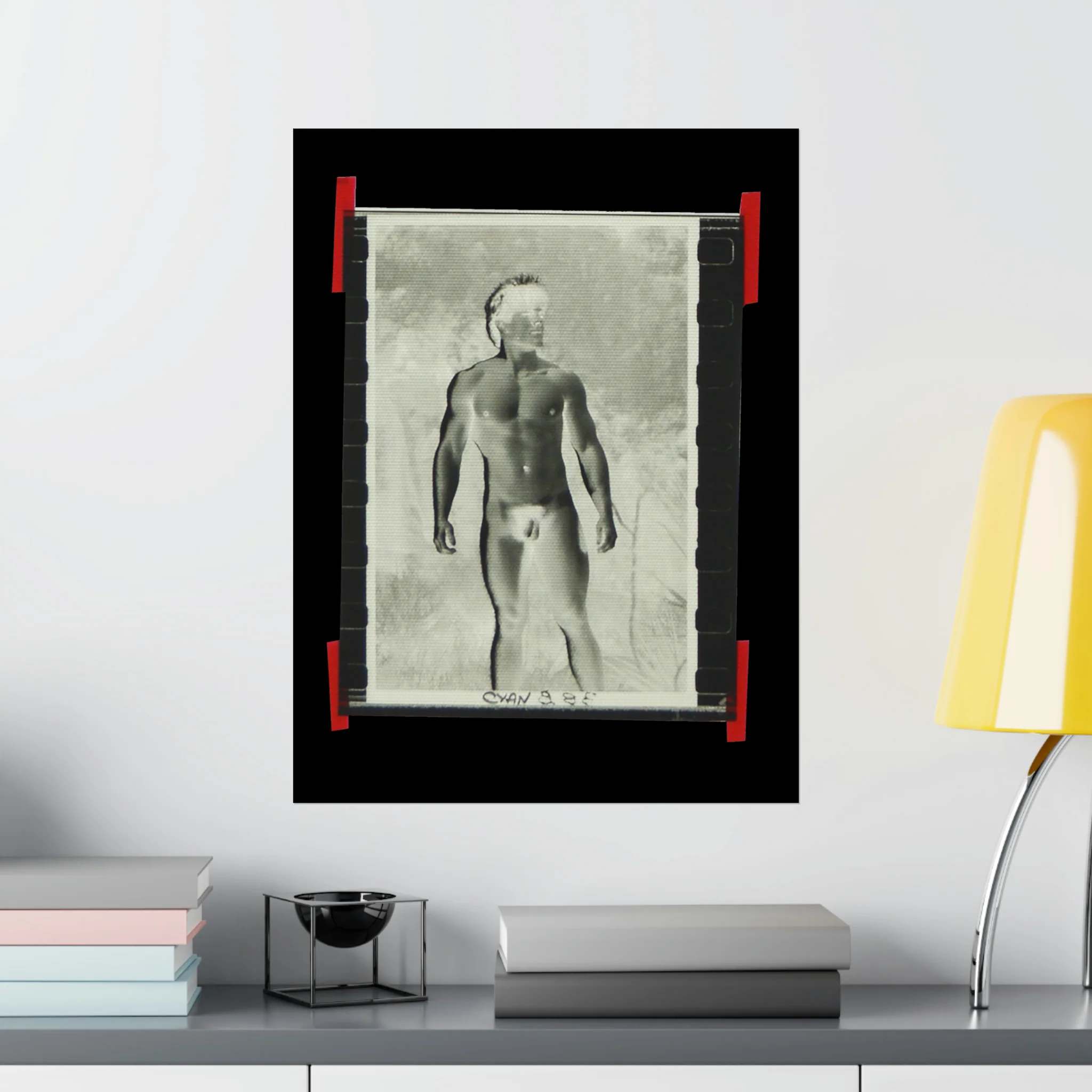 90S VINTAGE GAY PORN TRANSPARENCY Matte Vertical Poster #18 - Image 15