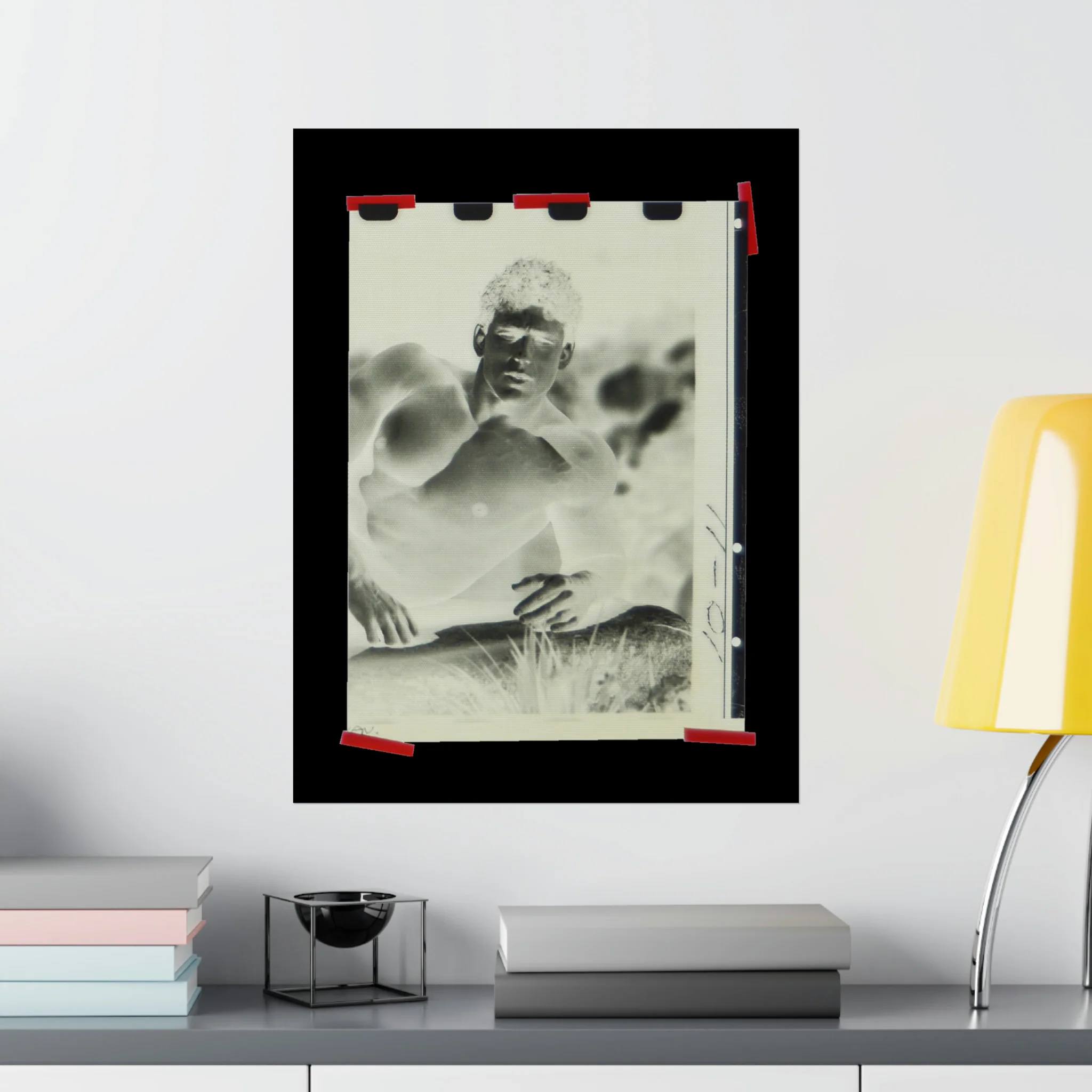90S VINTAGE GAY PORN TRANSPARENCY Matte Vertical Poster #19 - Image 7